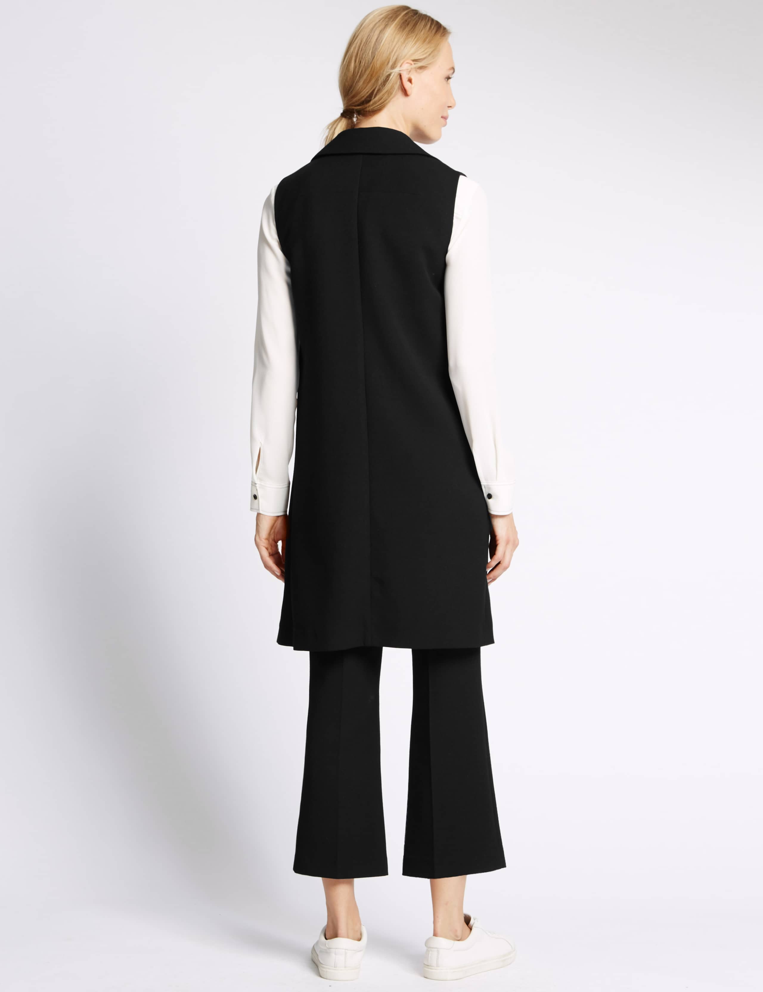Sleeveless Longline Jacket 4 of 5