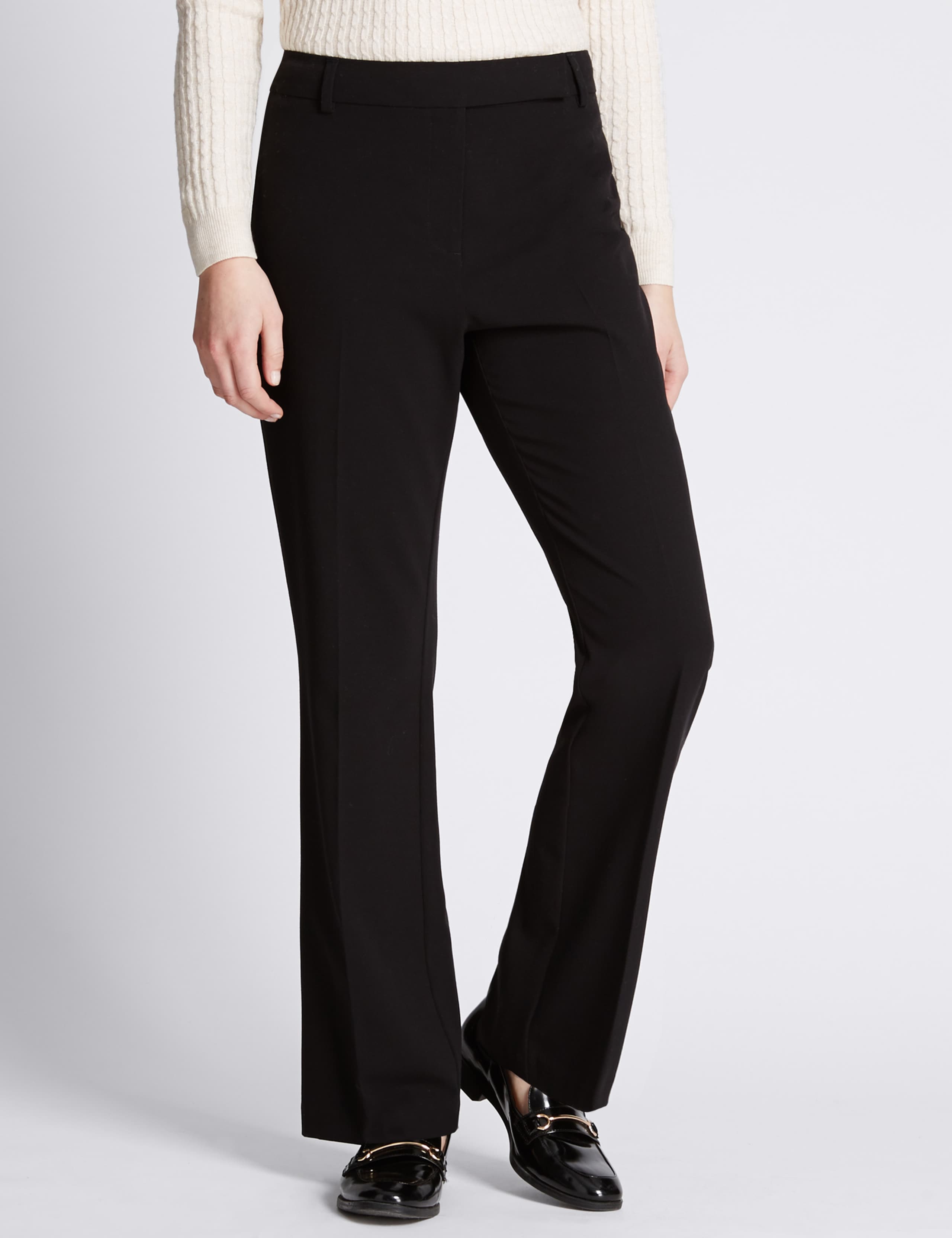 Standard Slim Boot-Cut Trousers 1 of 3
