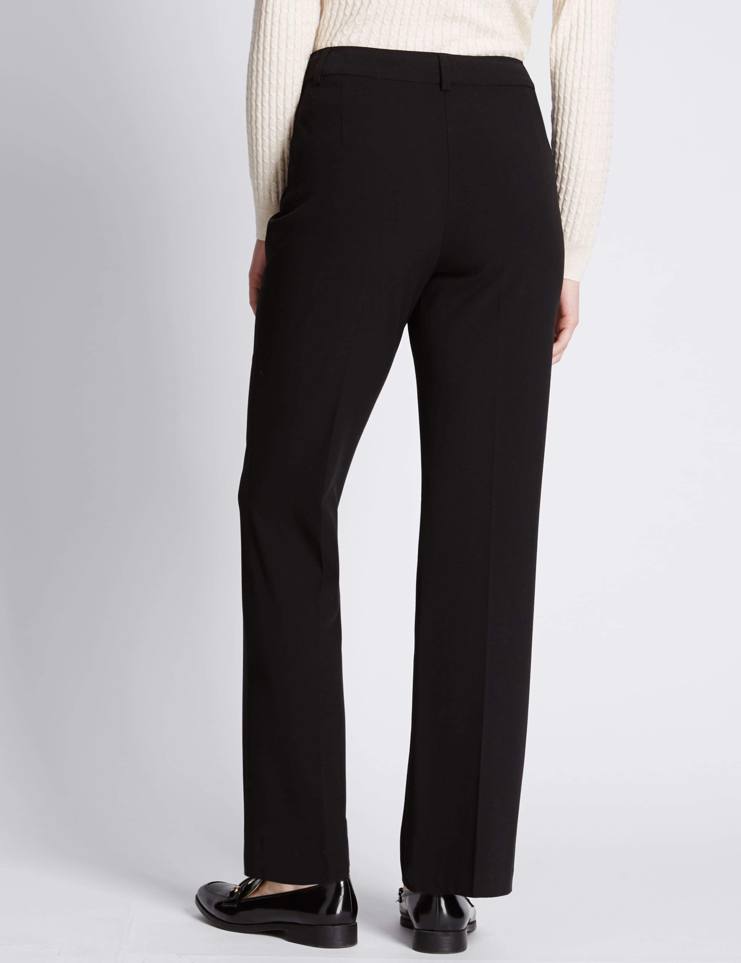 Standard Slim Boot-Cut Trousers 3 of 3