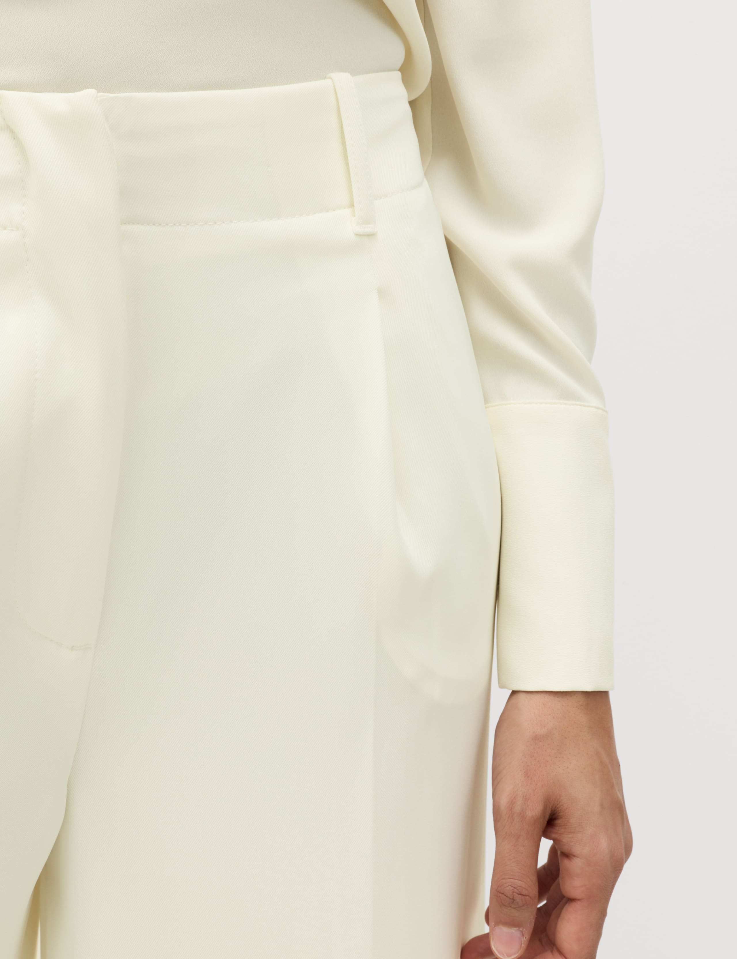 Single Pleat Wide Leg Trousers 5 of 6