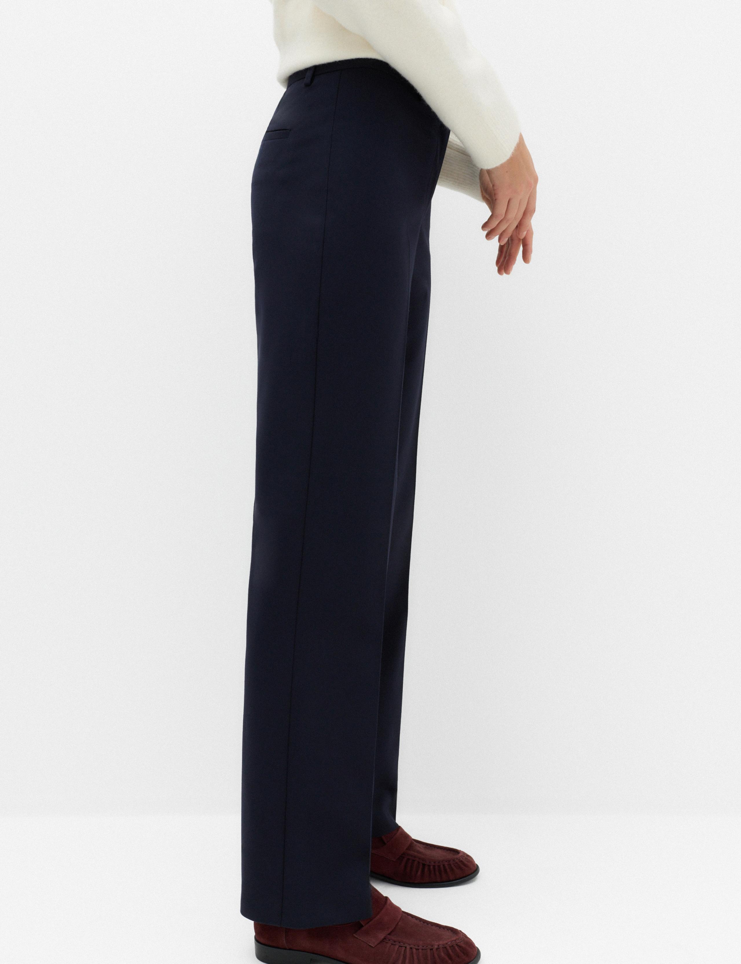 Straight Leg Trousers with Stretch 5 of 5