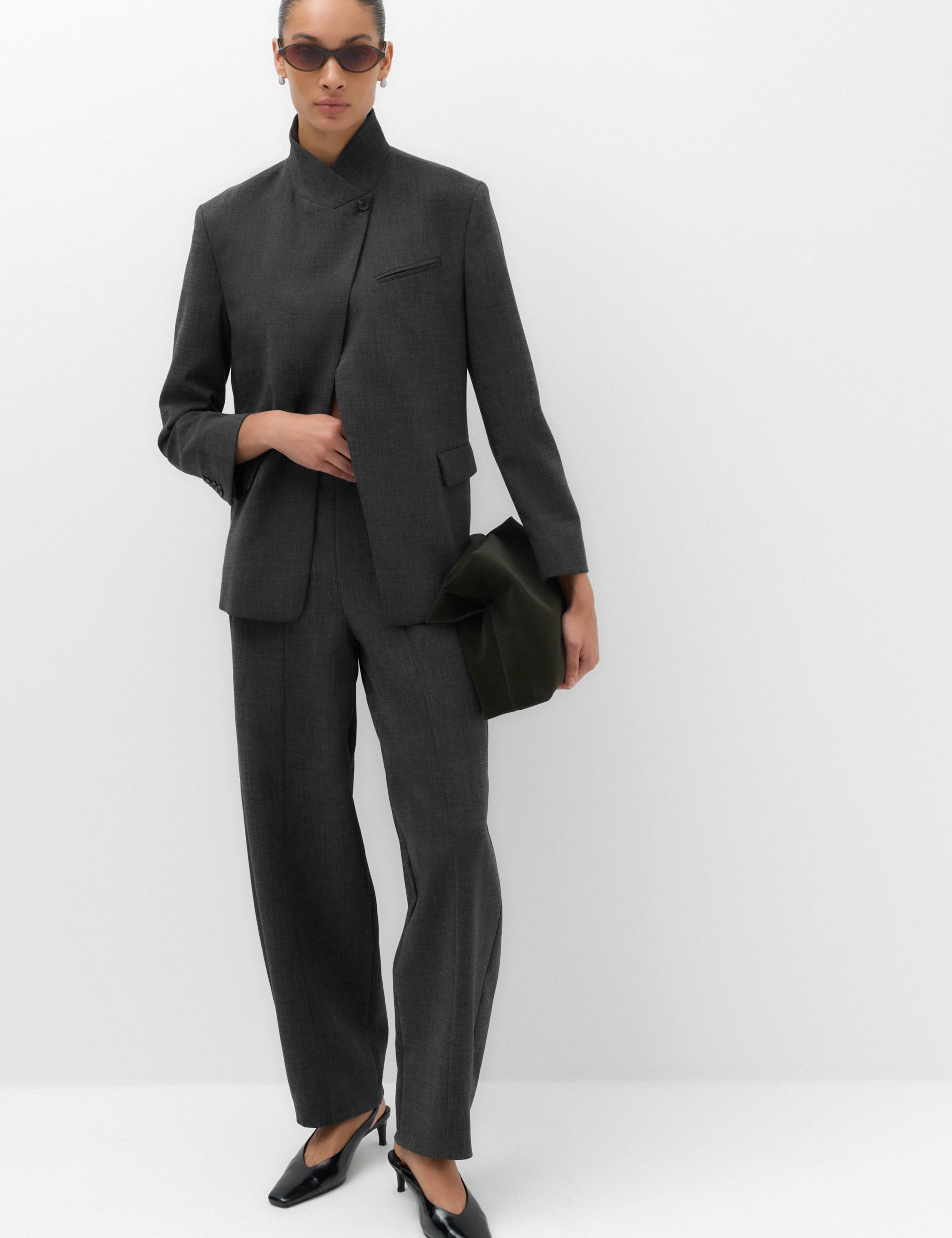 Tailored Asymmetric Blazer 3 of 7