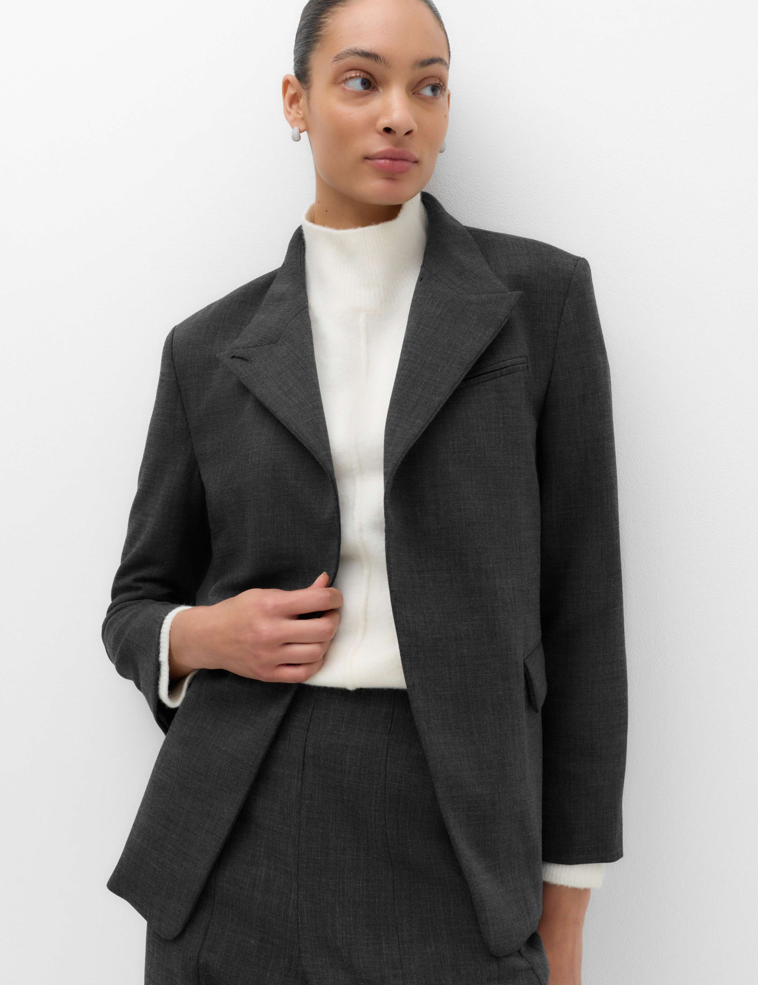 Tailored Asymmetric Blazer 7 of 7