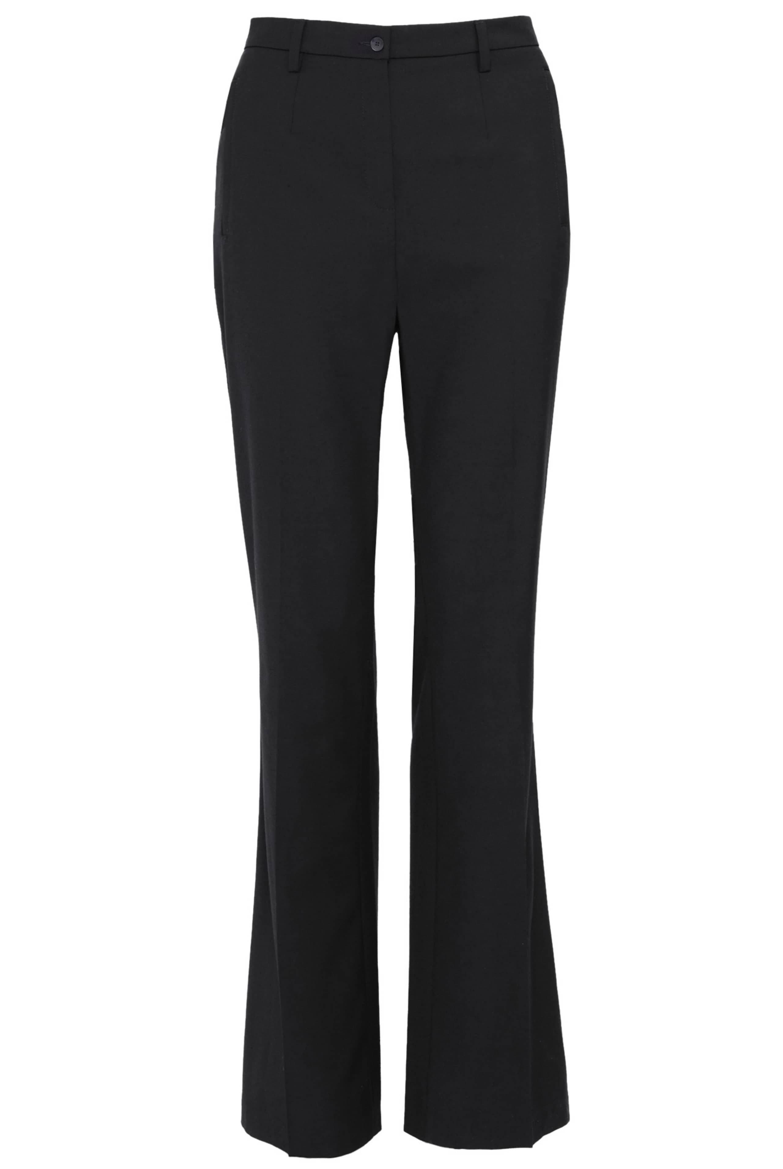 1 Button Flat Front Bootleg Trousers 2 of 2