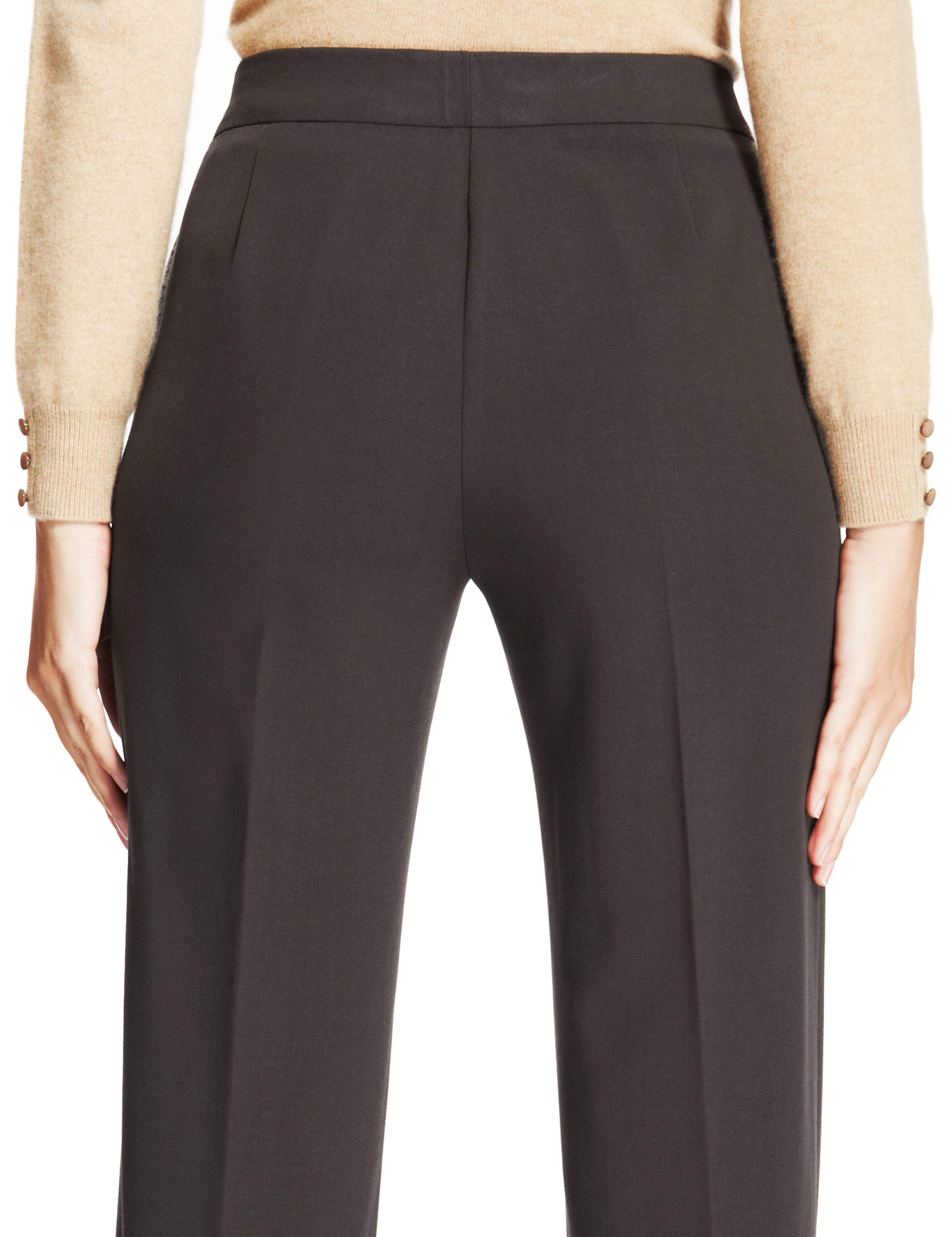 Flat Front Bootleg Trousers 3 of 5