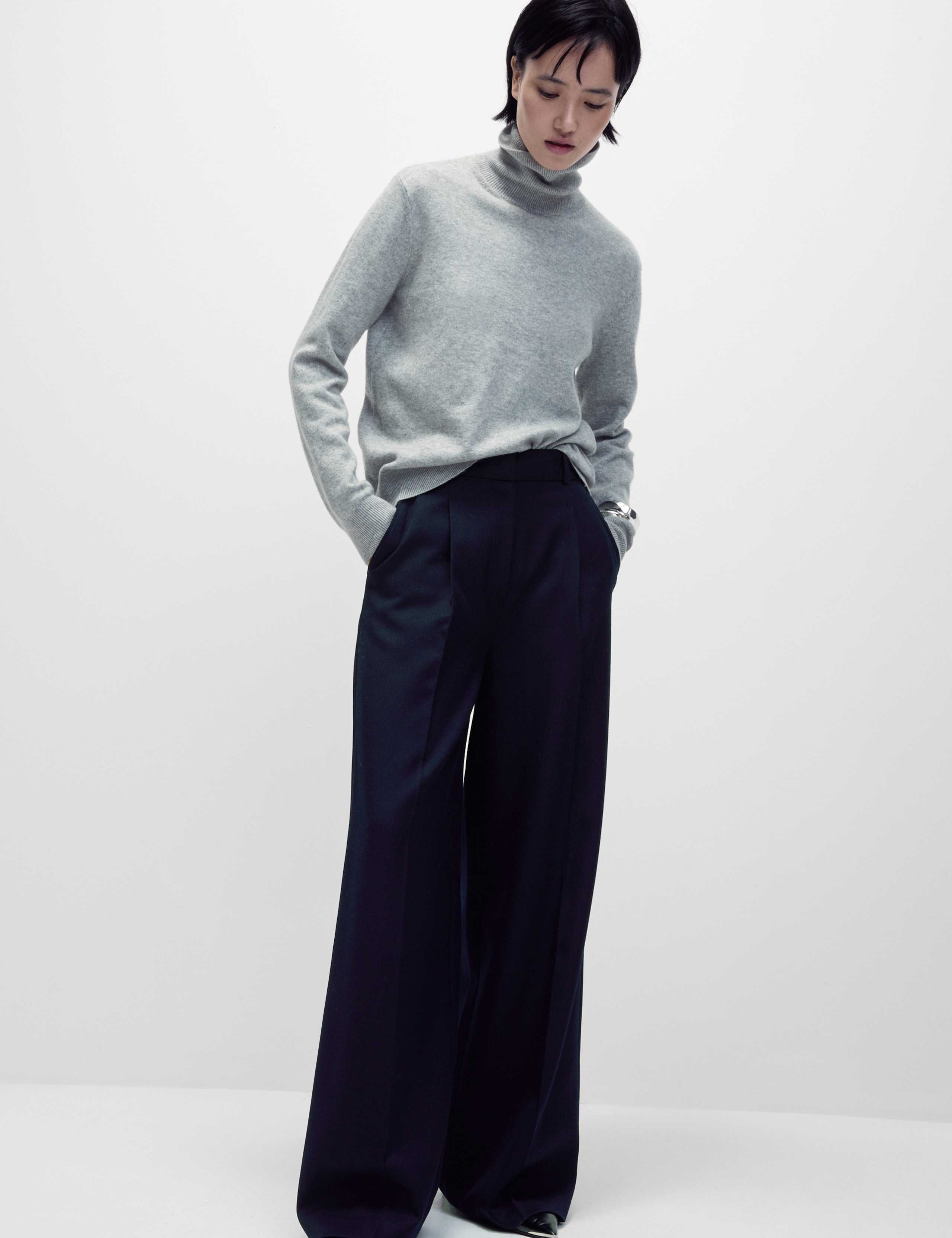 Tailored Wide Leg Trousers 3 of 7