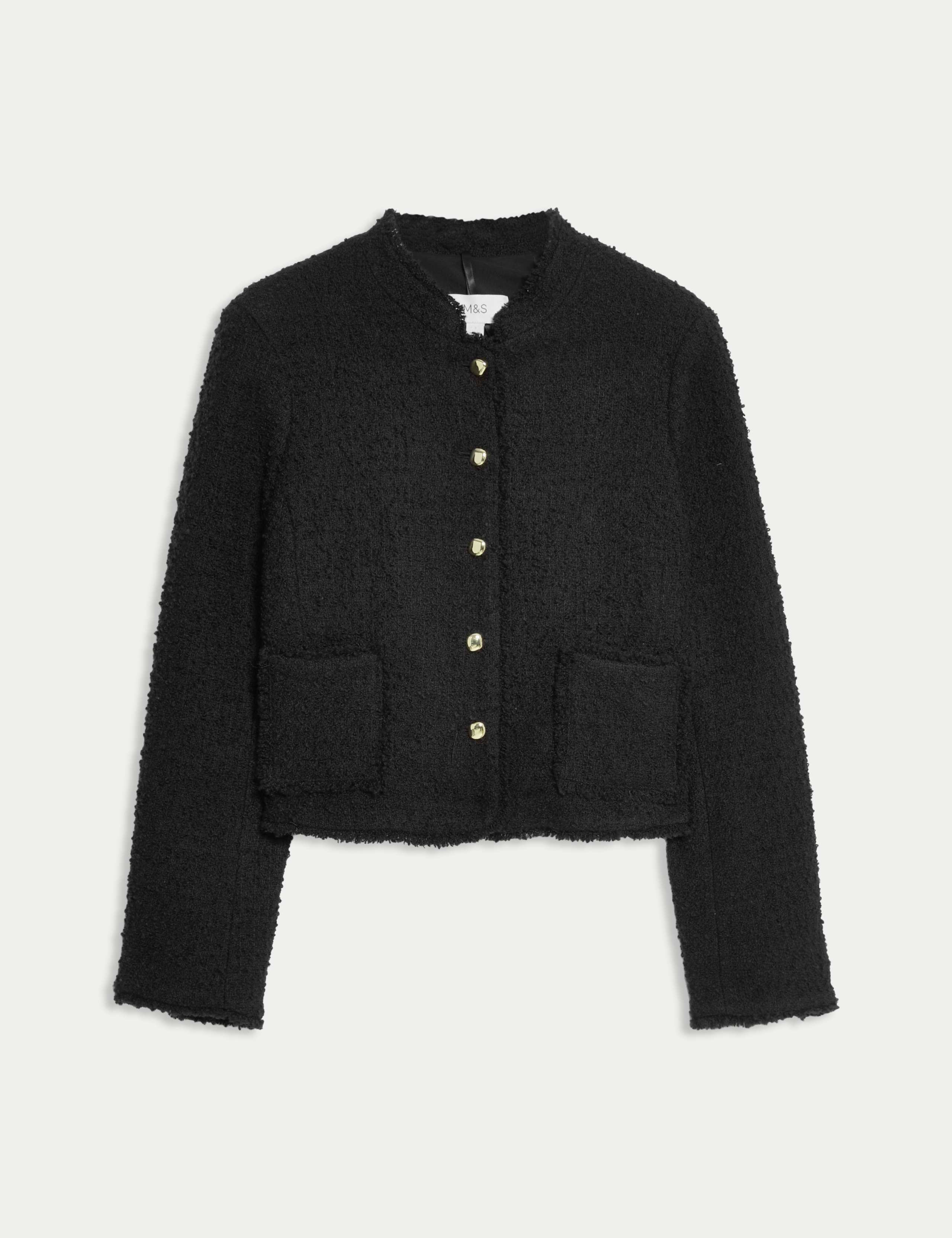 Textured Jacket with Wool 2 of 6