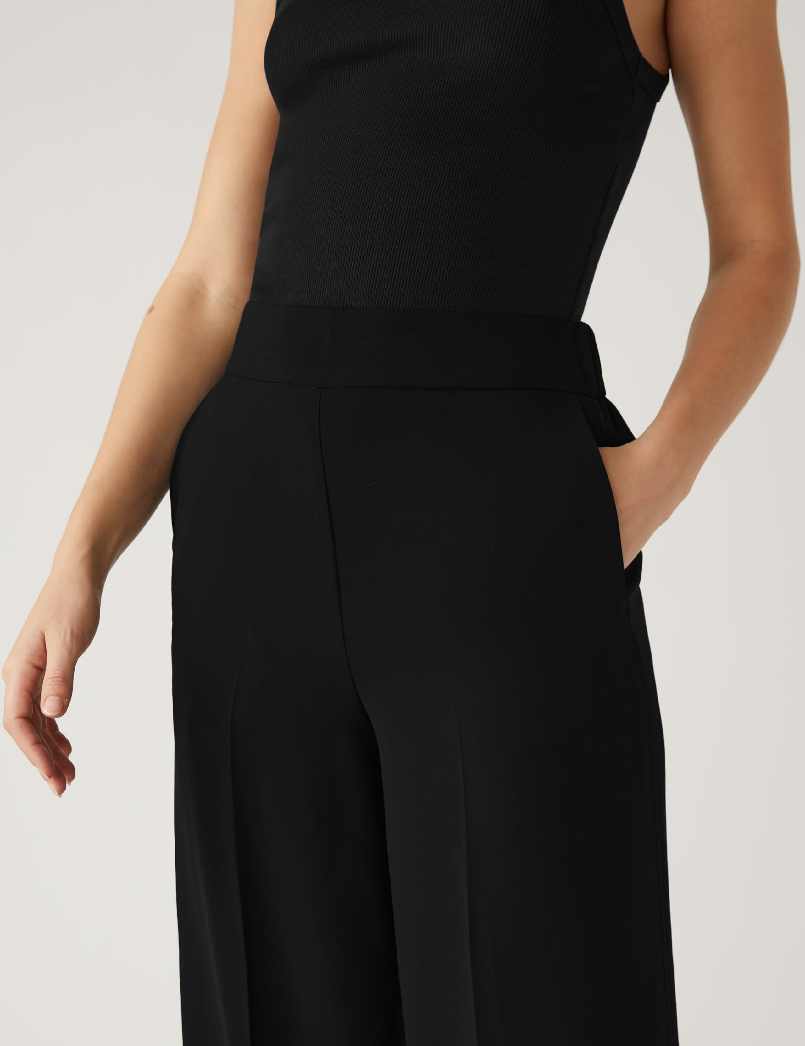 Pull On Wide Leg Trousers 4 of 5