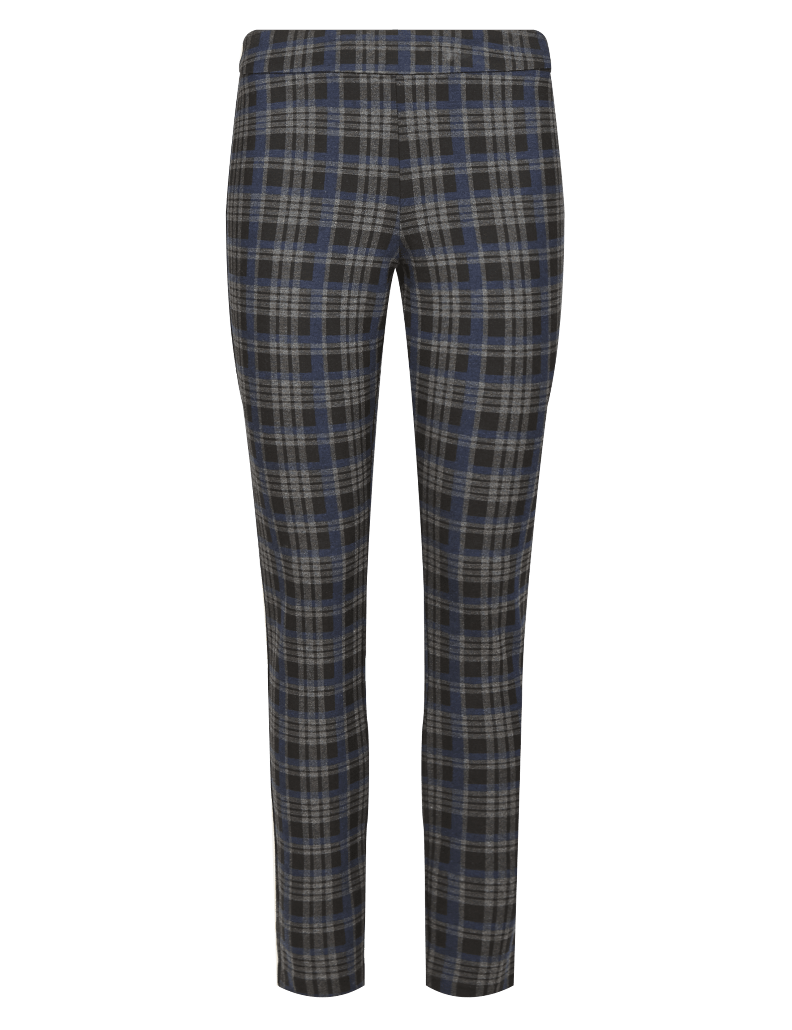 Checked Slim Leg Trousers 2 of 3