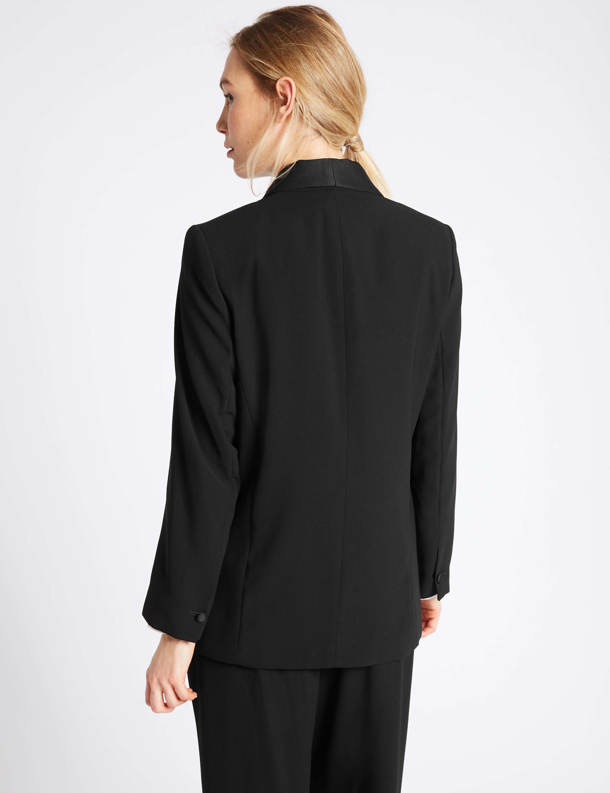 1 Button Tuxedo Blazer 4 of 6
