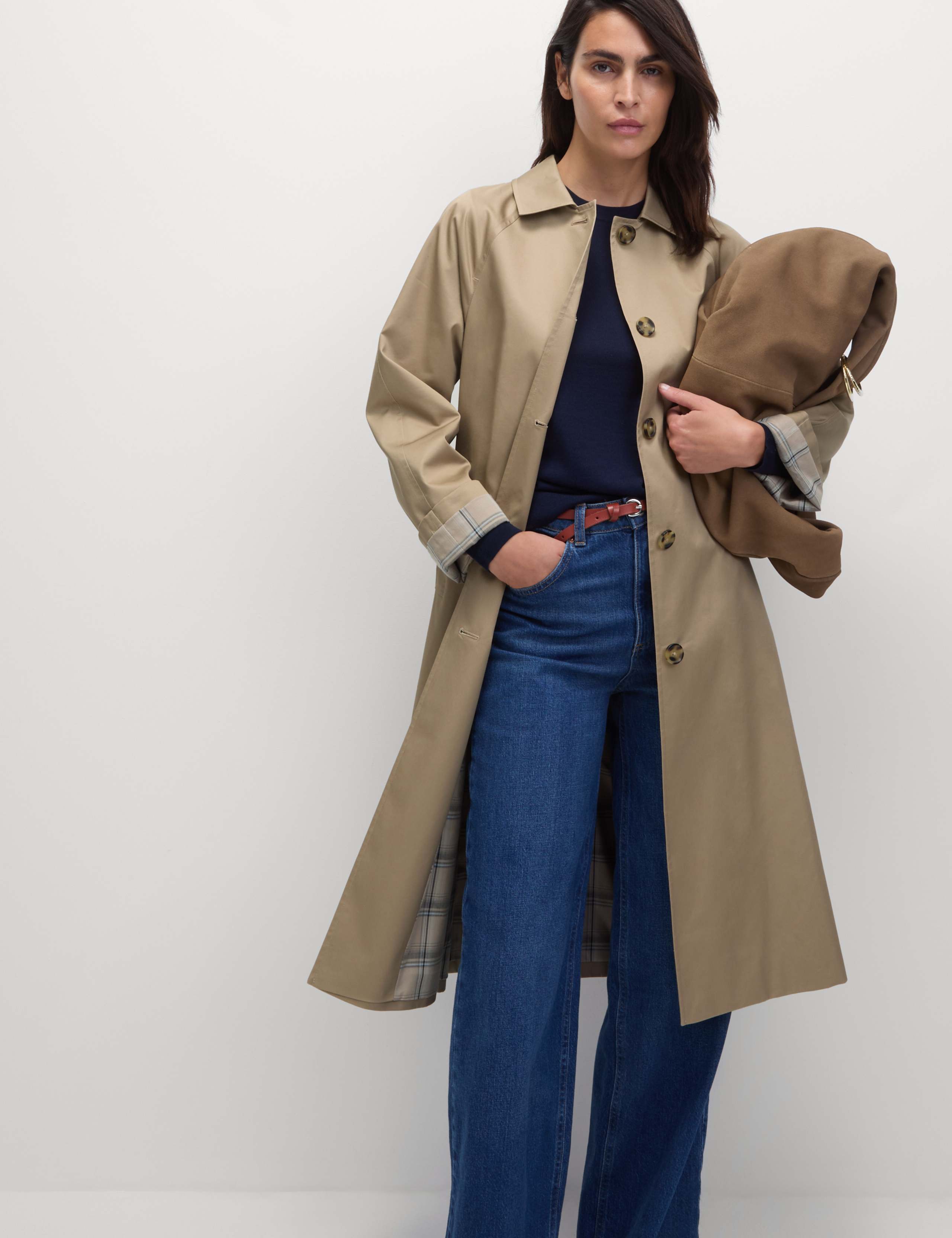 Cotton Rich Stormwear™ Longline Car Coat 1 of 8