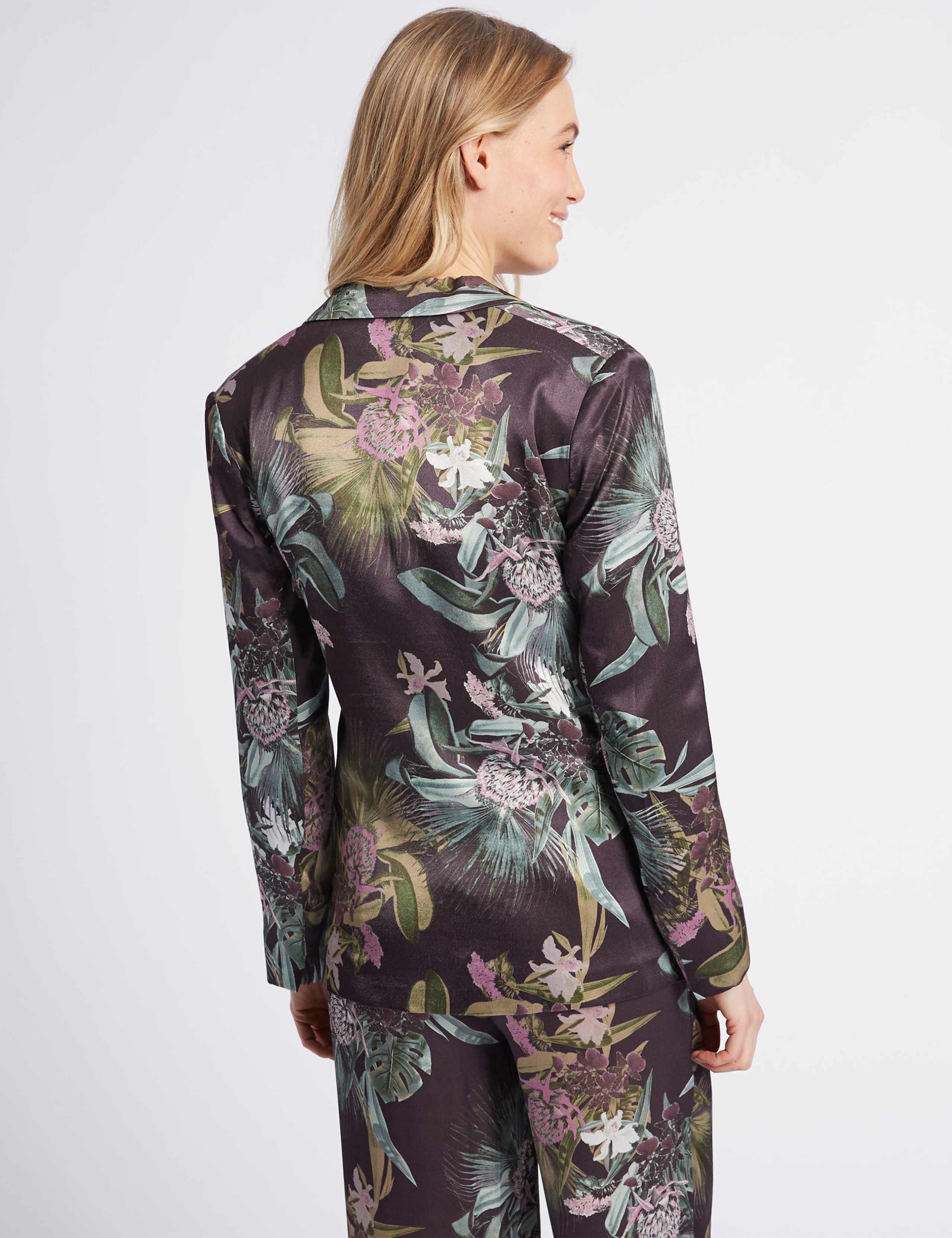 Floral Print Single Breasted Blazer 3 of 5