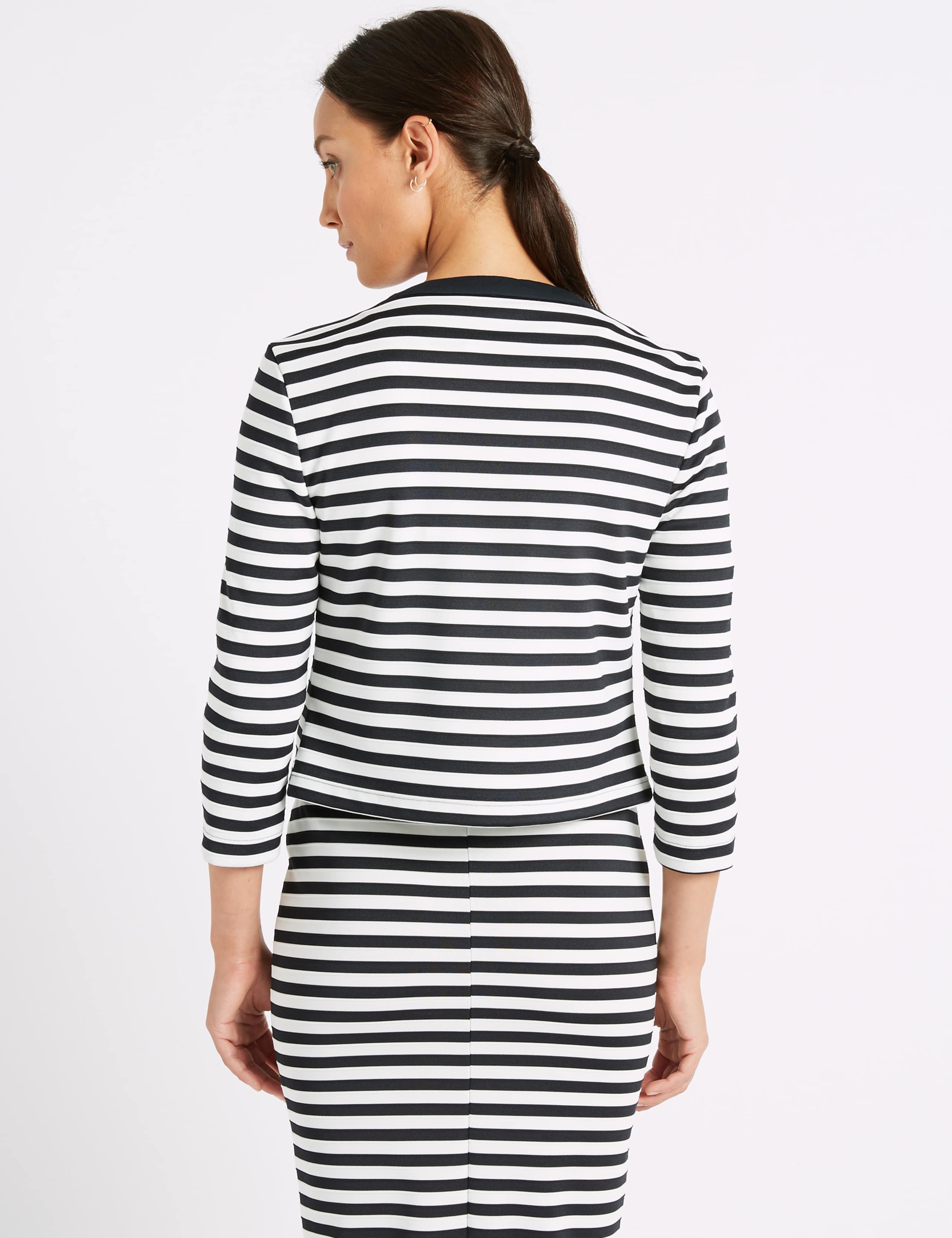 Striped Jersey Blazer 4 of 5