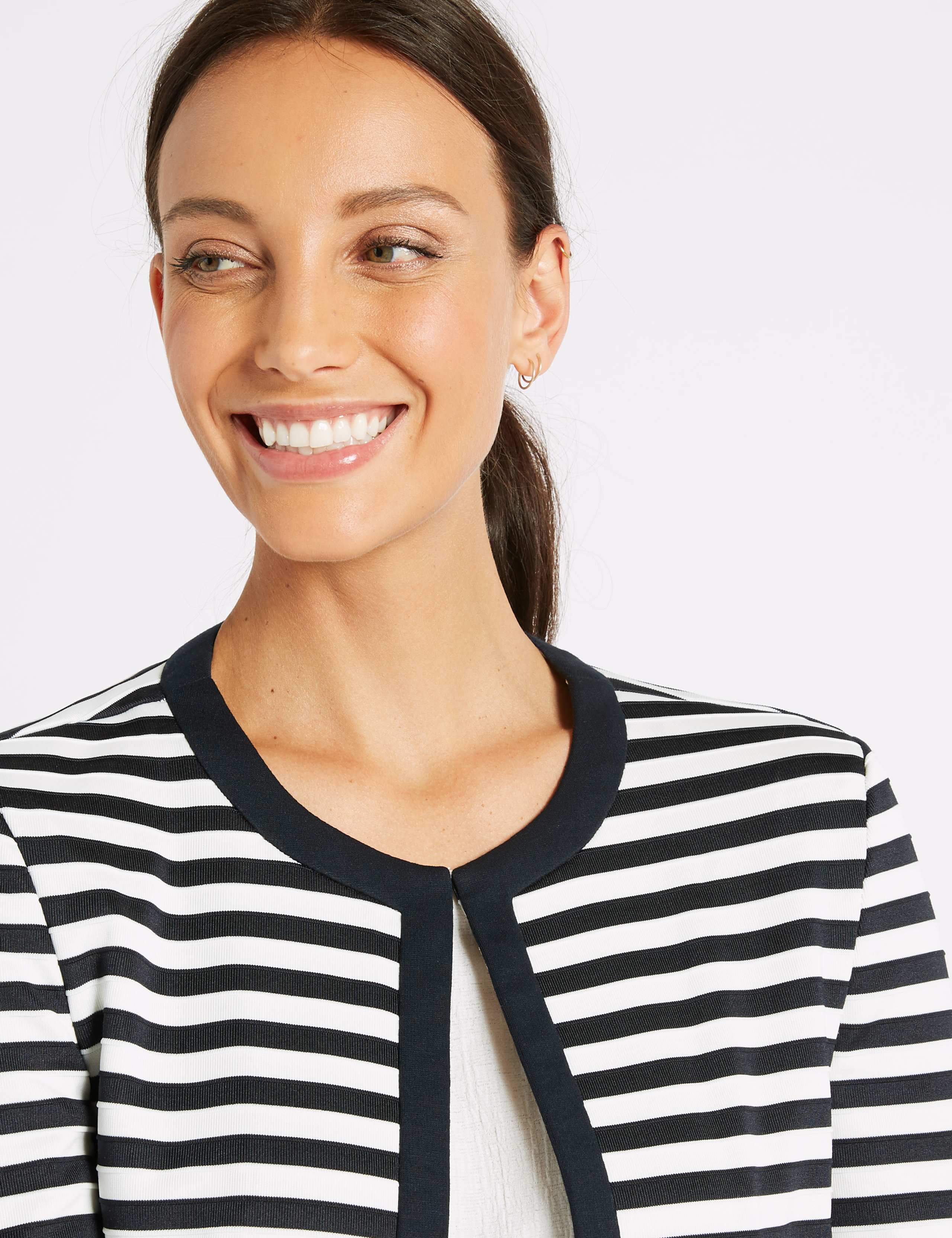 Striped Jersey Blazer 5 of 5