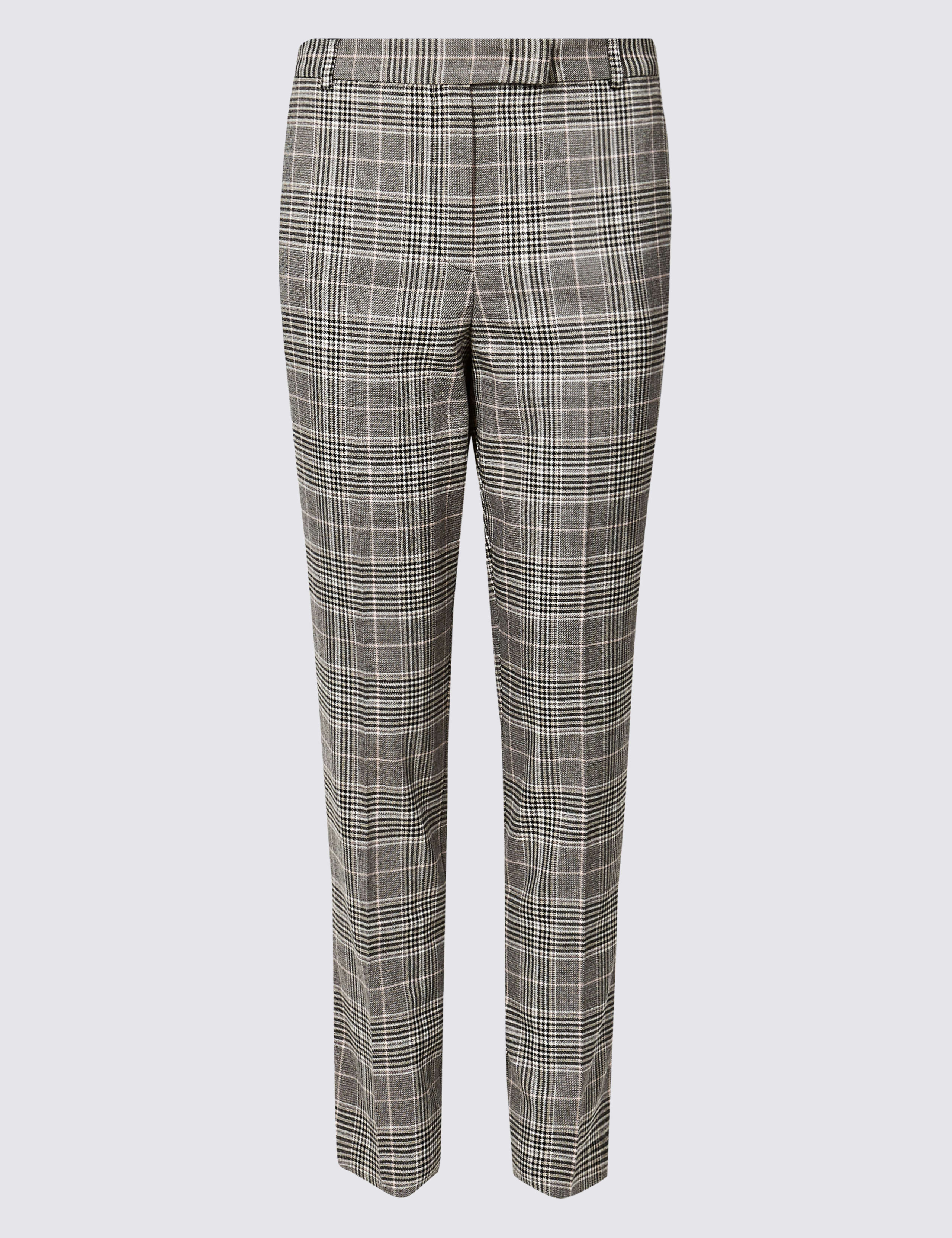Checked Slim Leg Trousers 2 of 7