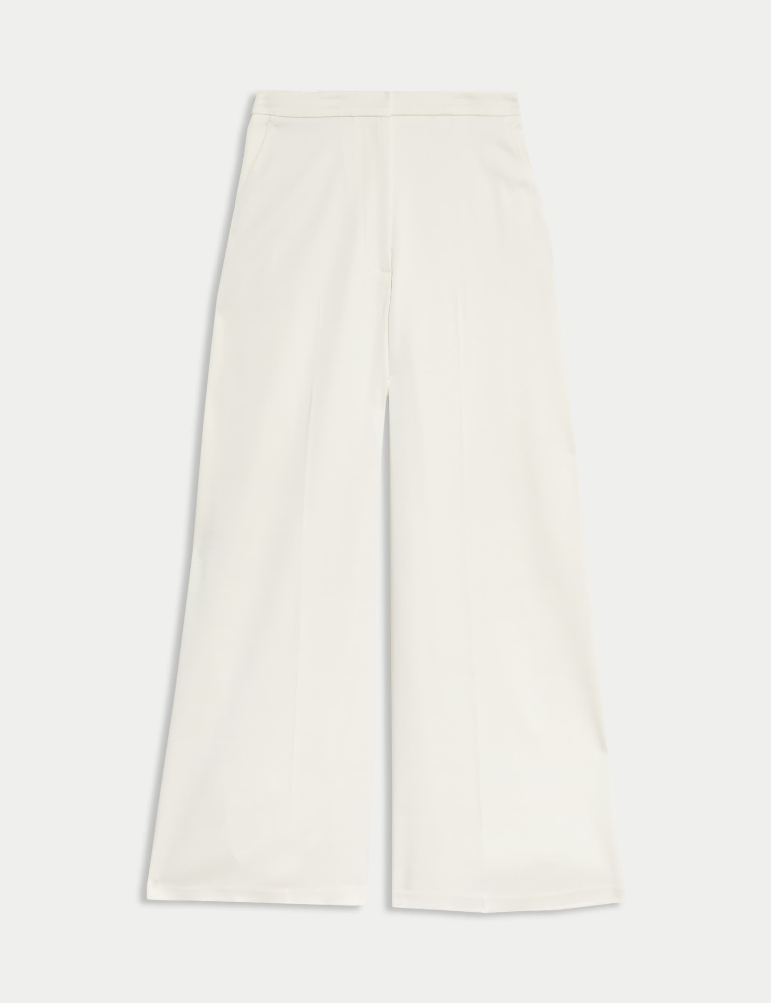 Satin Elasticated Waist Palazzo Trousers 2 of 5