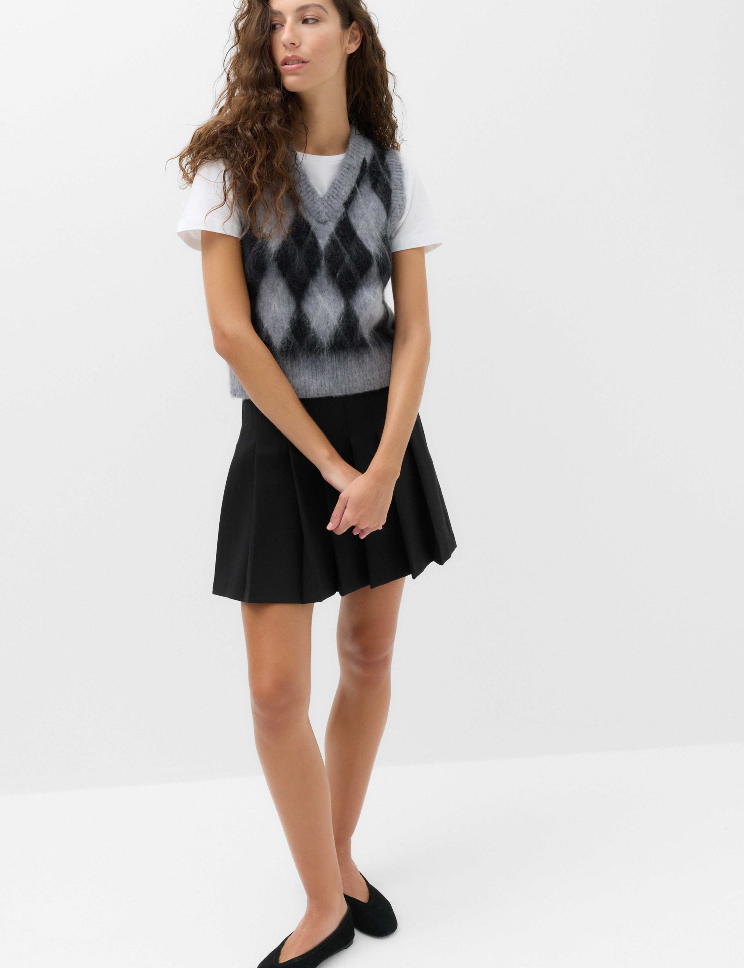 Pleated Mini Skirt 5 of 5