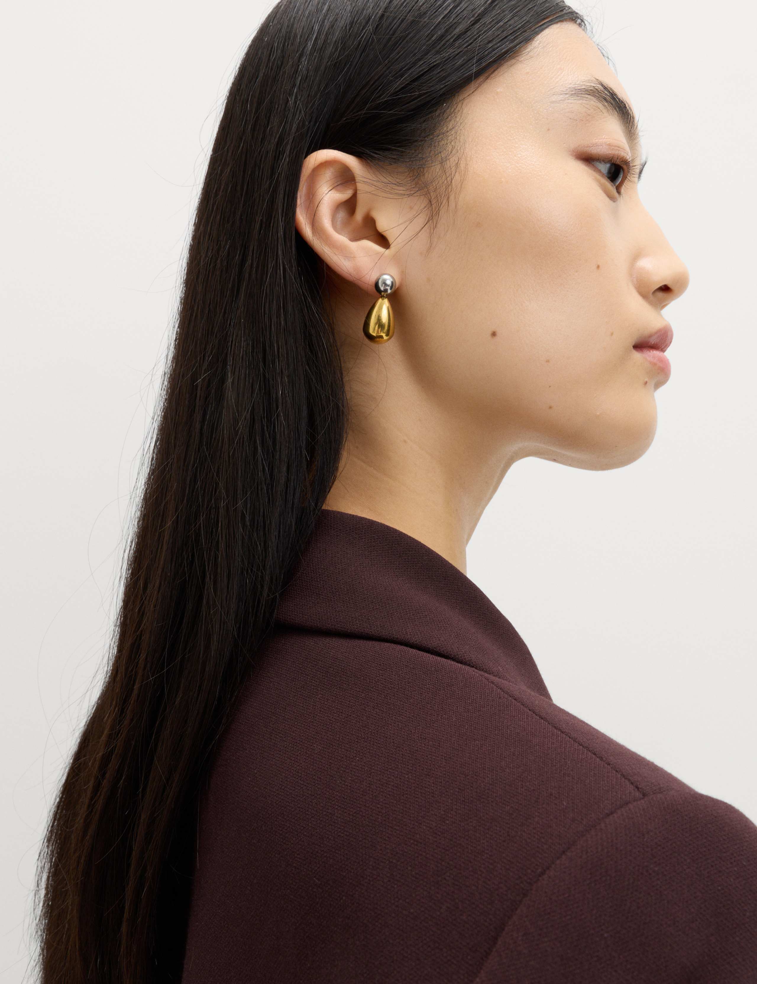 Tailored Cinched Asymmetric Single Breasted Blazer 5 of 7