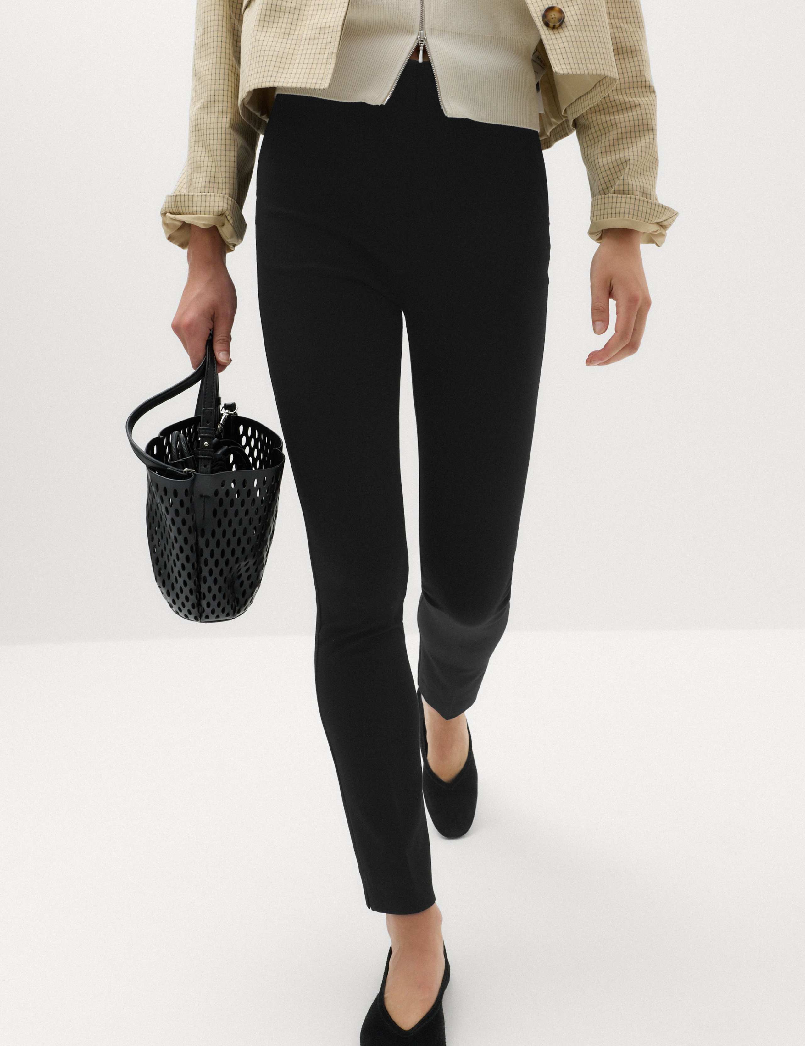 Pleat Front Slim Fit Trousers 3 of 6