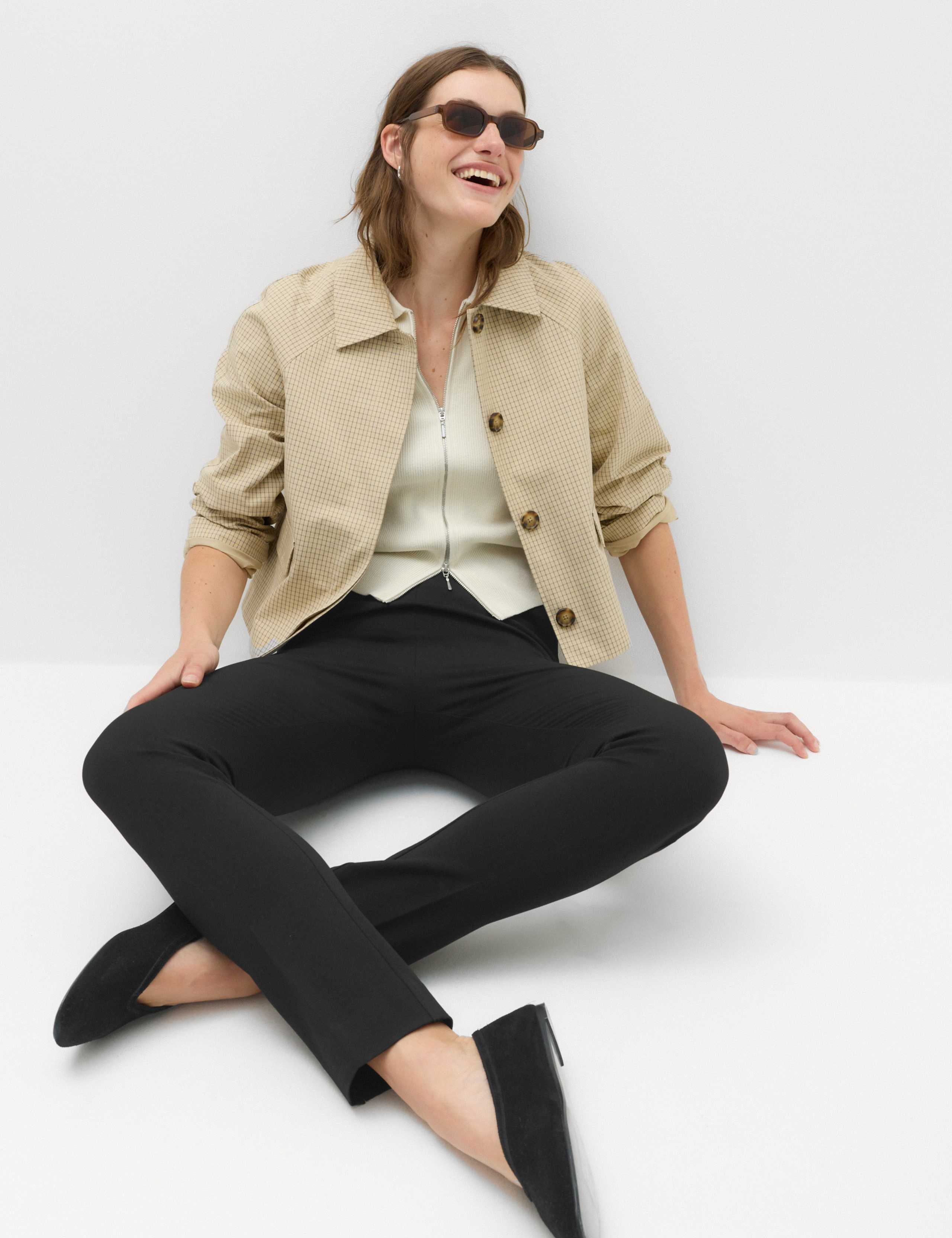 Pleat Front Slim Fit Trousers 6 of 6