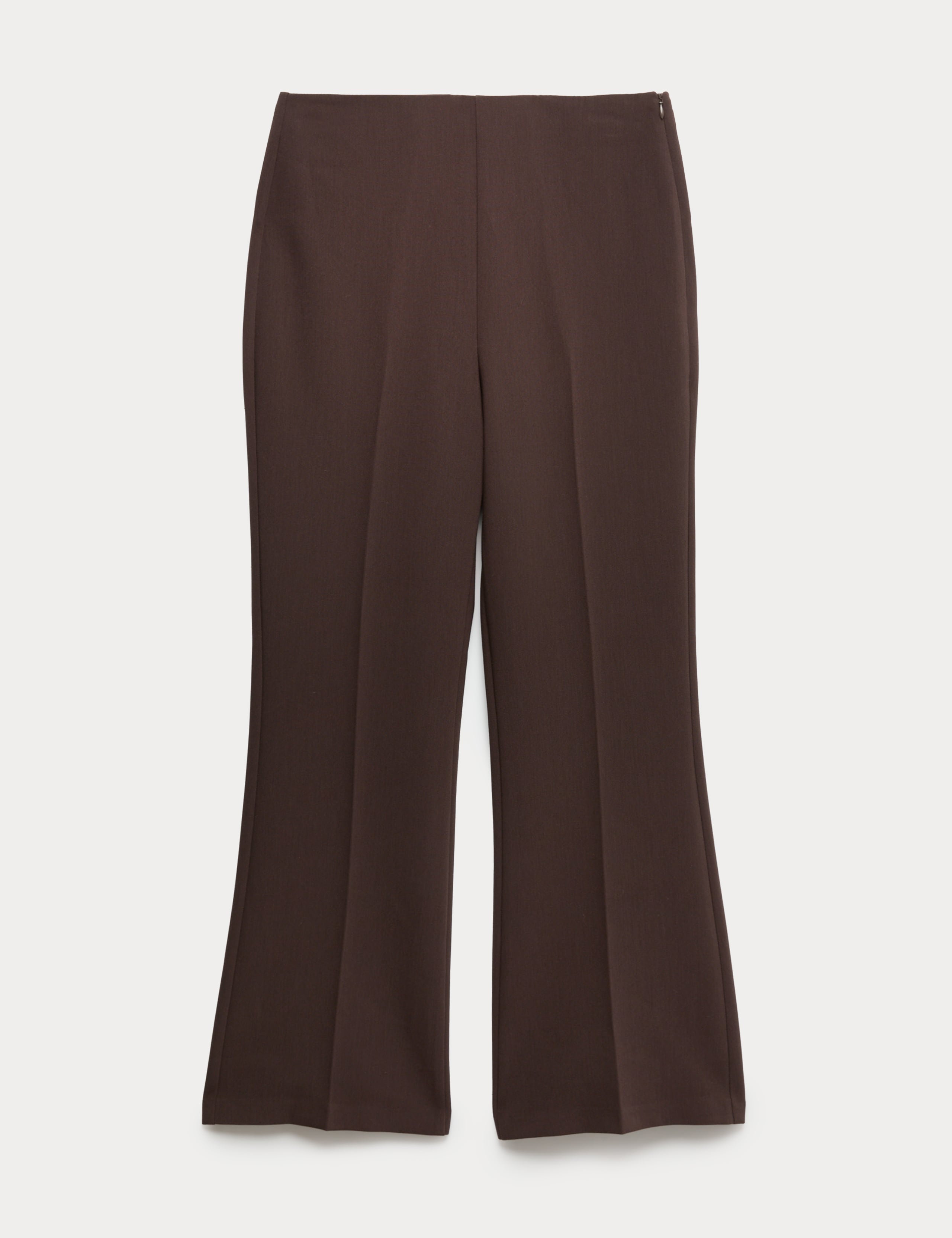 Slim Side Zip Flared Trousers 2 of 5