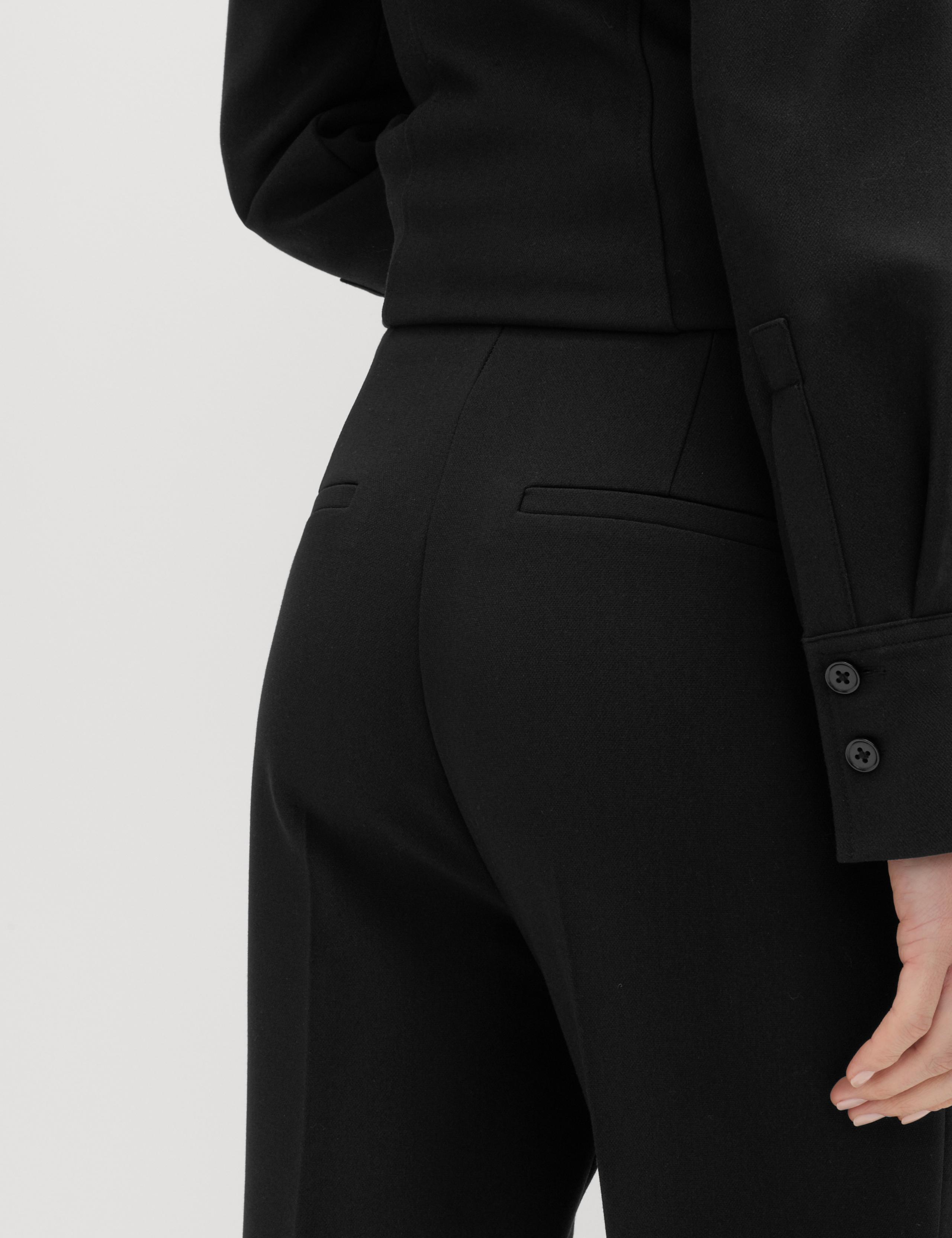 Slim Side Zip Flared Trousers 6 of 7