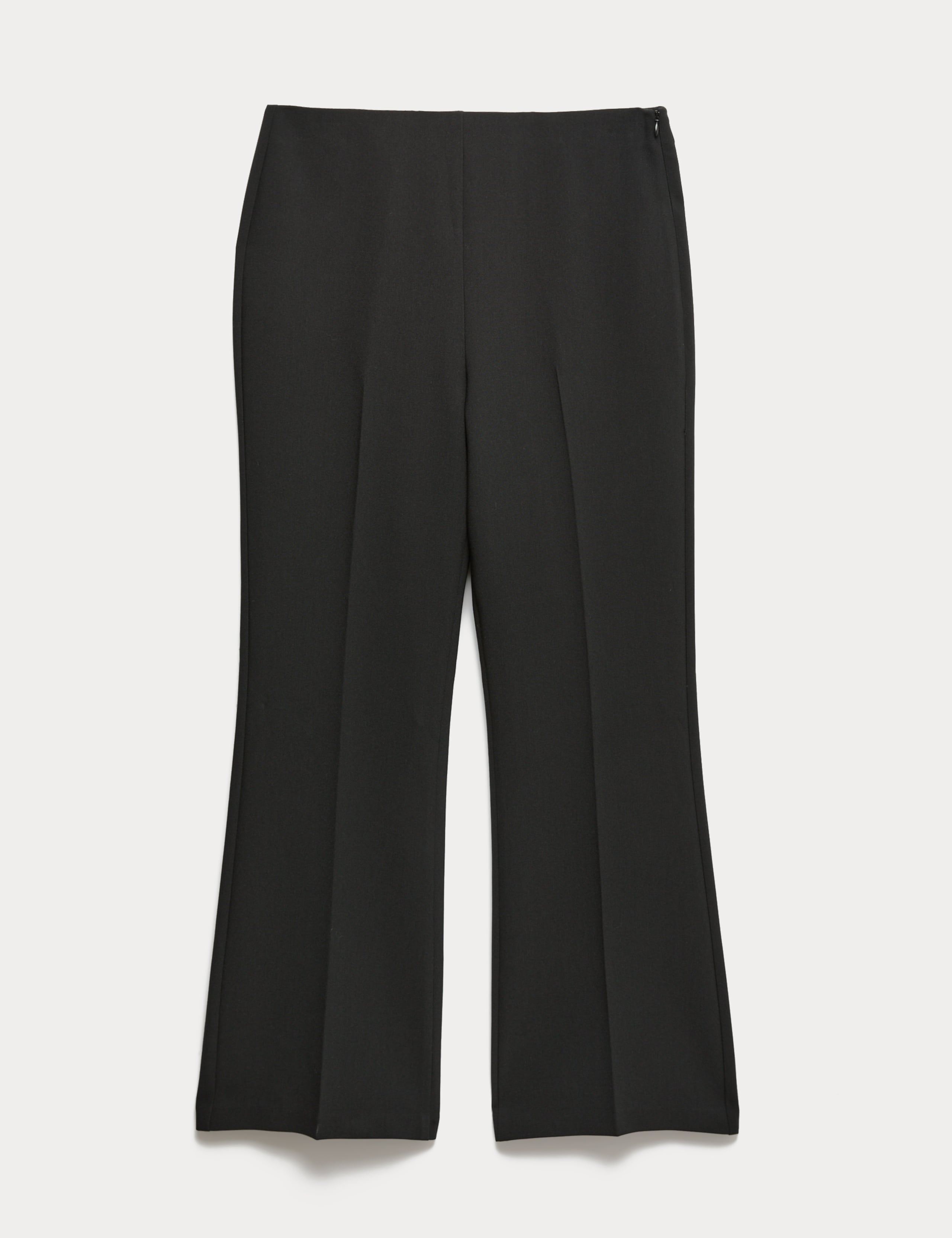 Slim Side Zip Flared Trousers 2 of 7