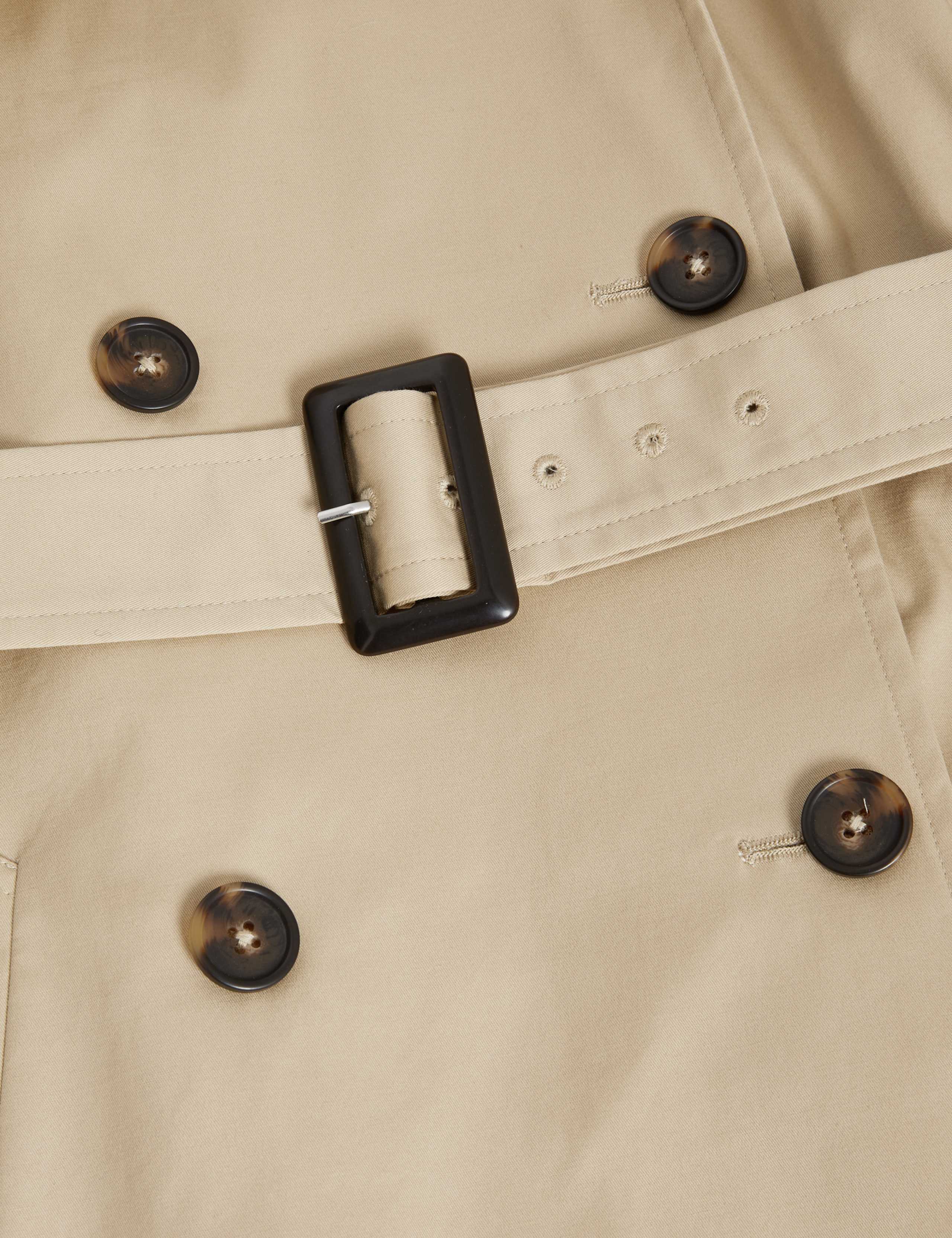Cotton Rich Belted Longline Trench Coat 8 of 8