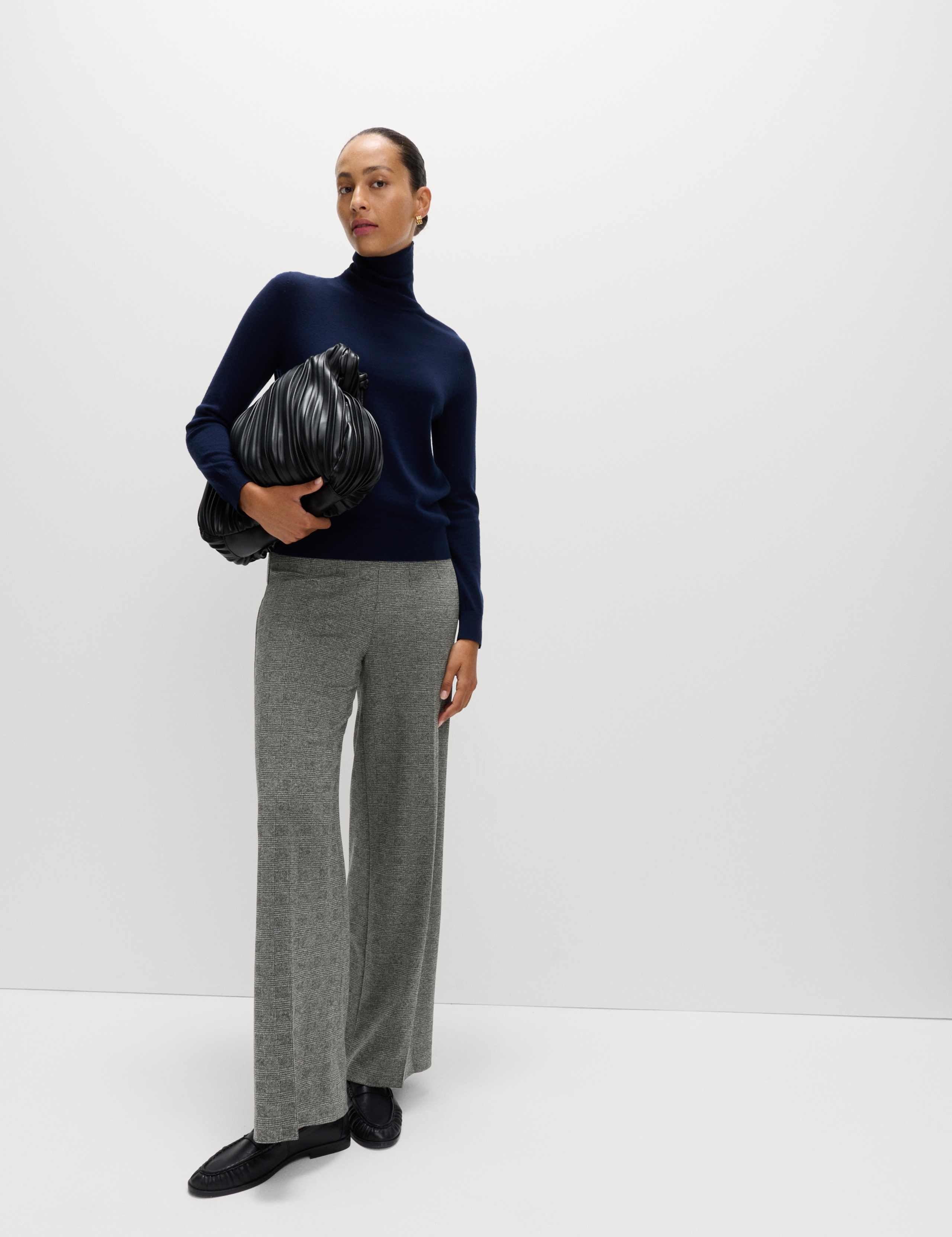 Jersey Checked Trousers 3 of 7