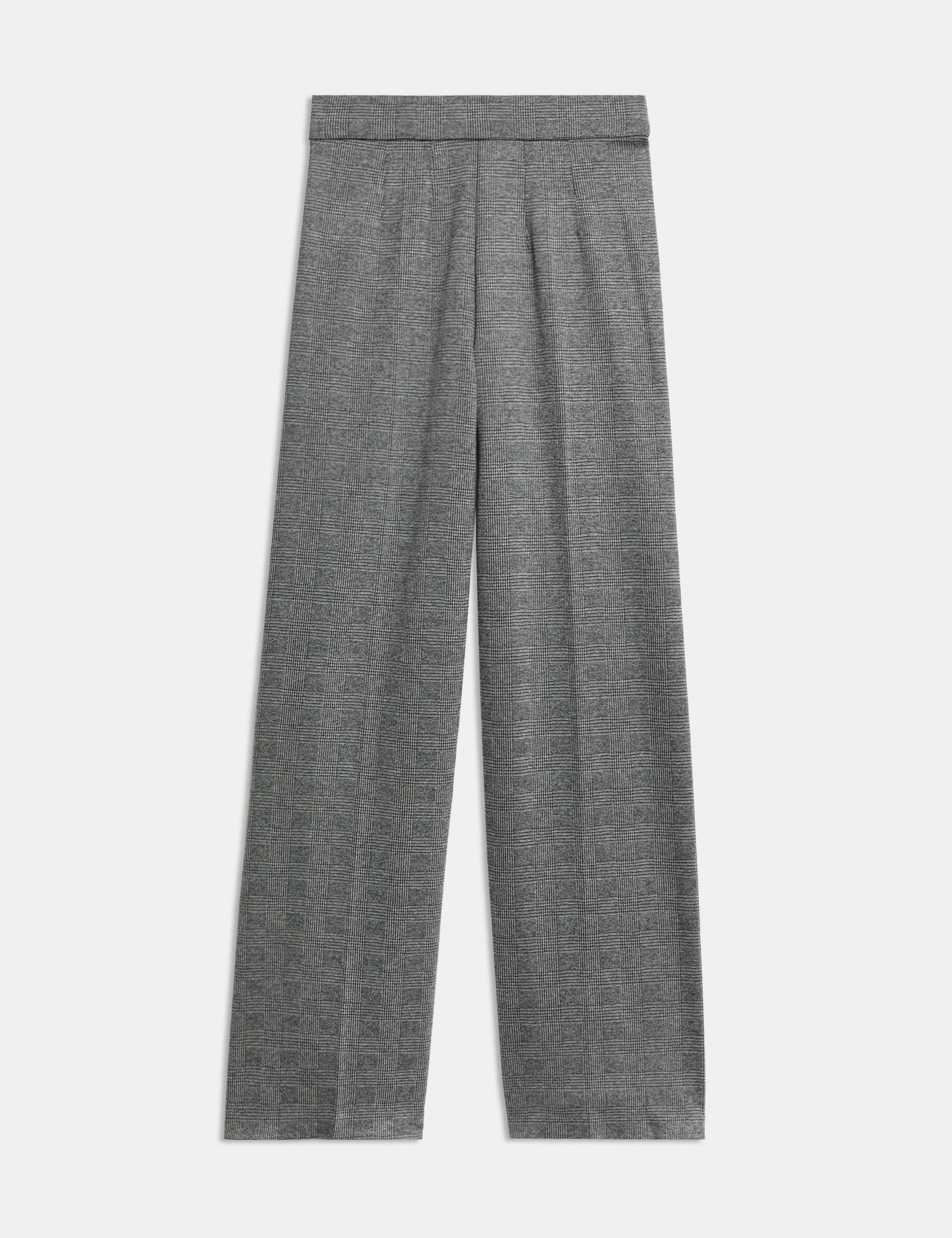 Jersey Checked Trousers 2 of 7