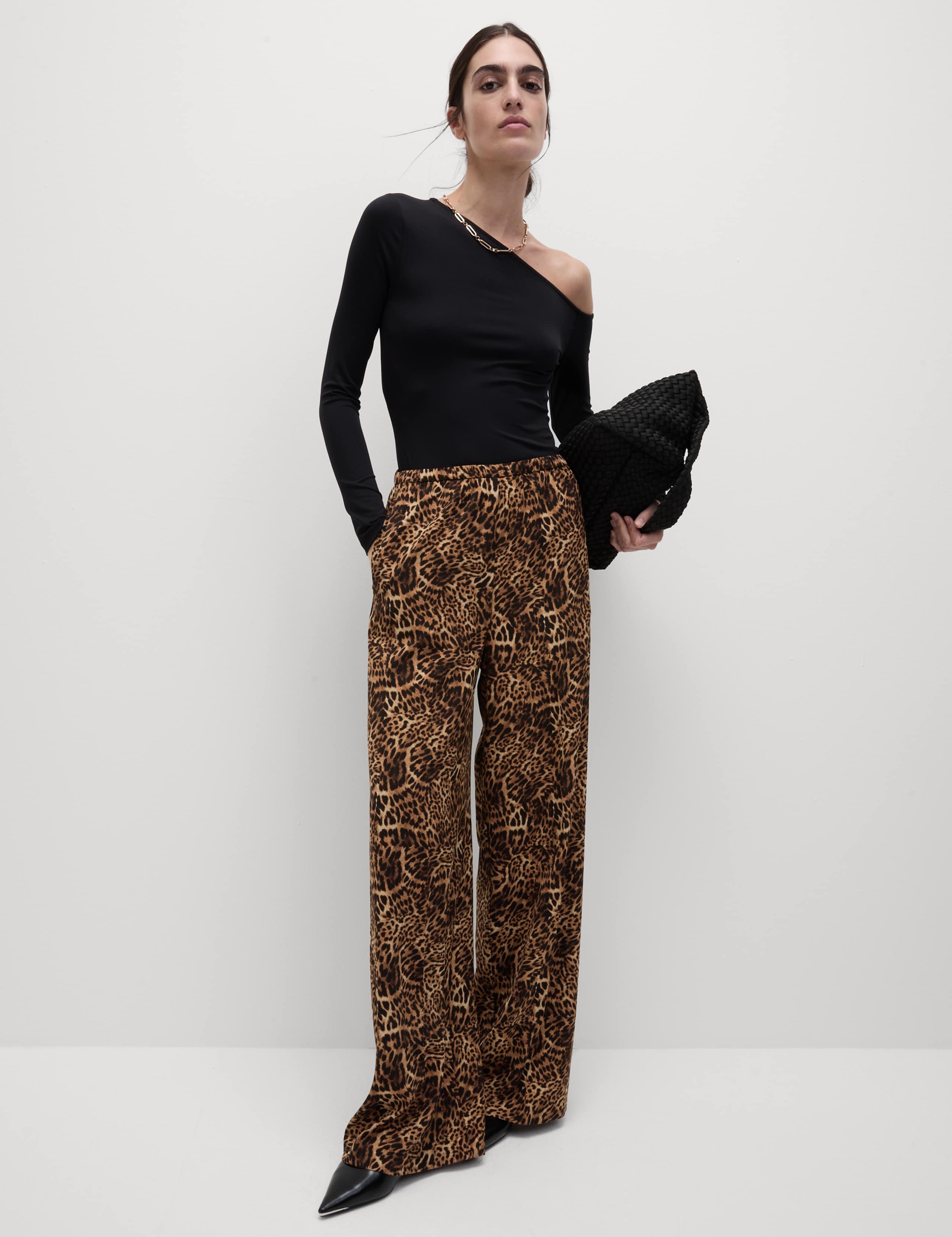 Print Wide Leg Trousers 3 of 6