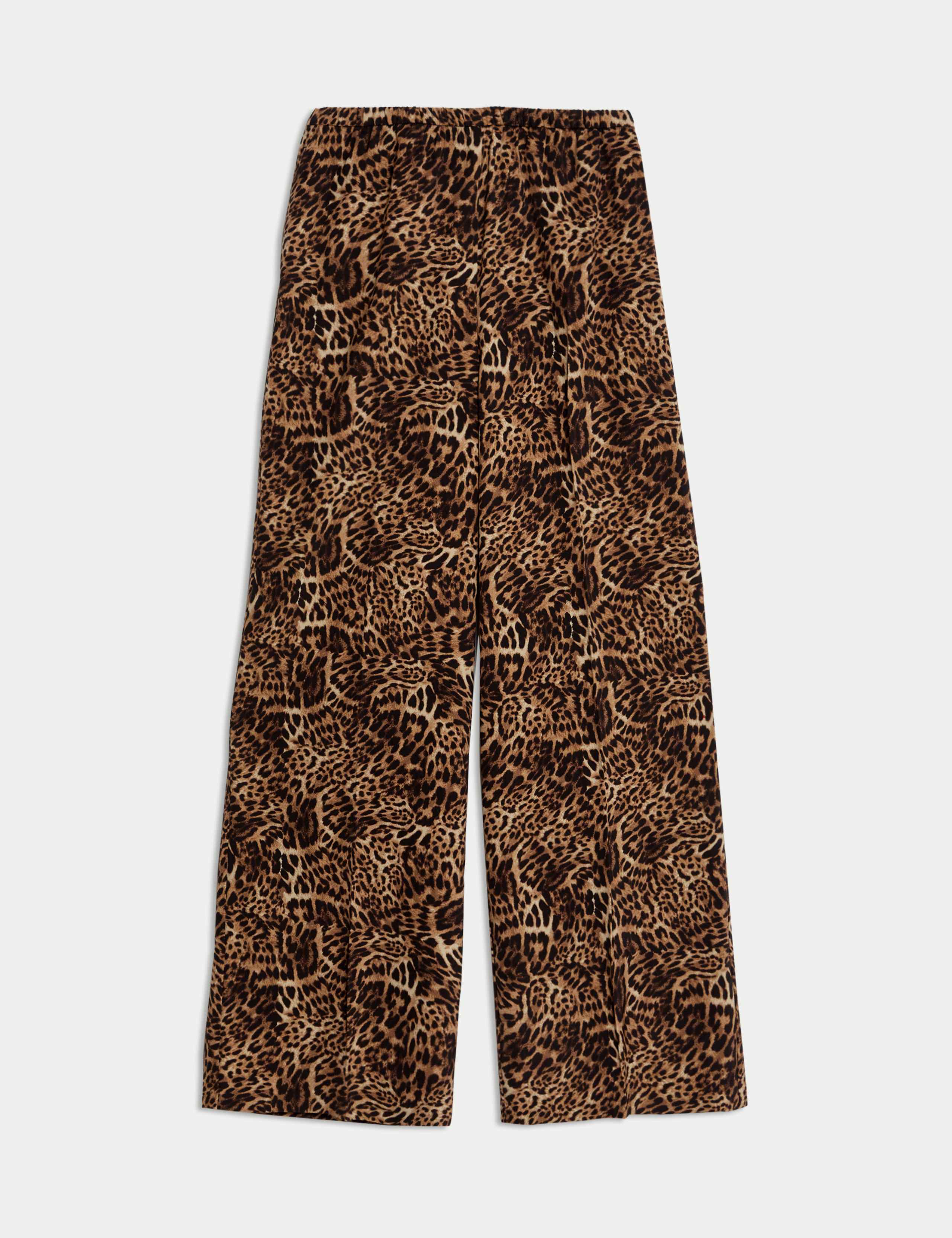 Print Wide Leg Trousers 2 of 6