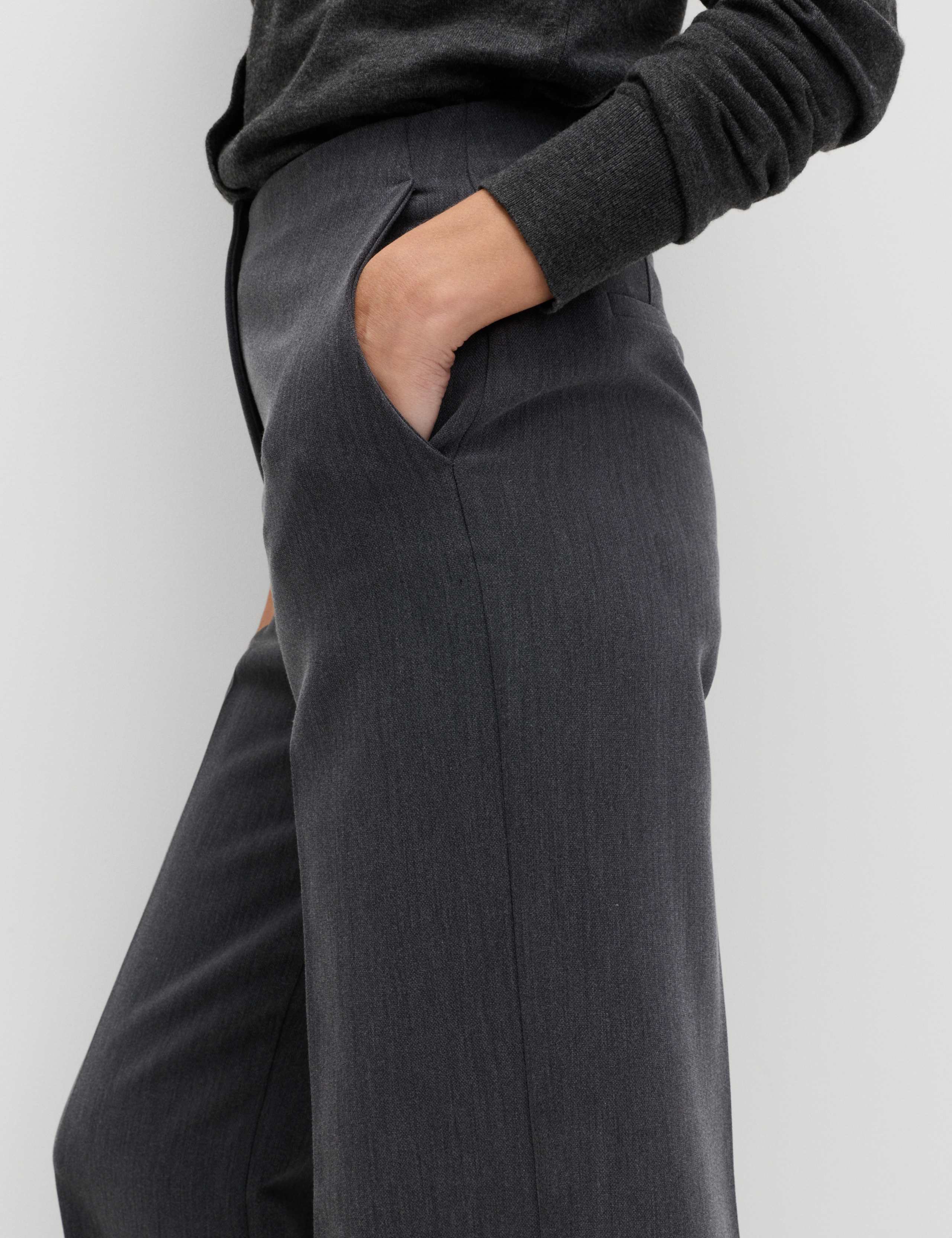 Tailored Relaxed Straight Leg Trousers 6 of 6