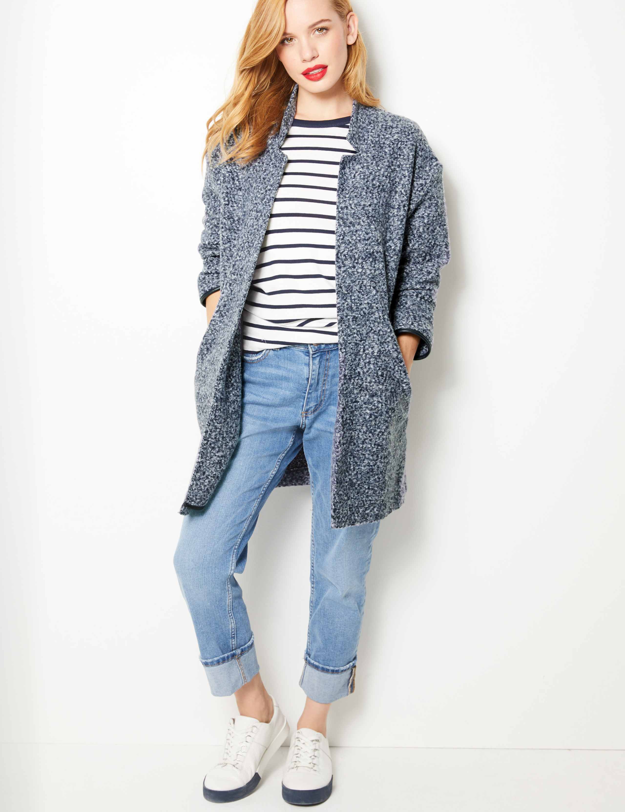 PETITE Open Front Coat 1 of 3