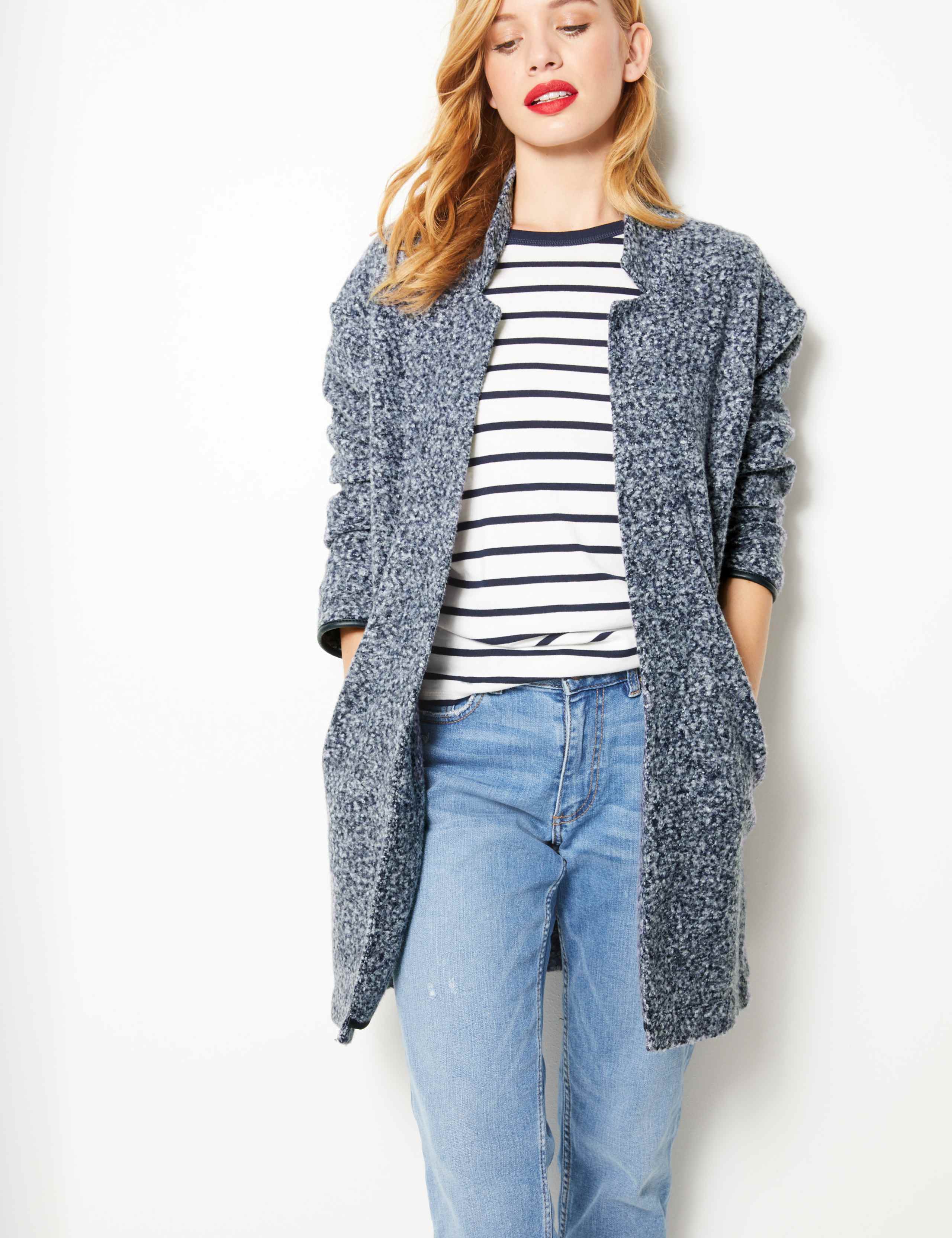 PETITE Open Front Coat 2 of 3