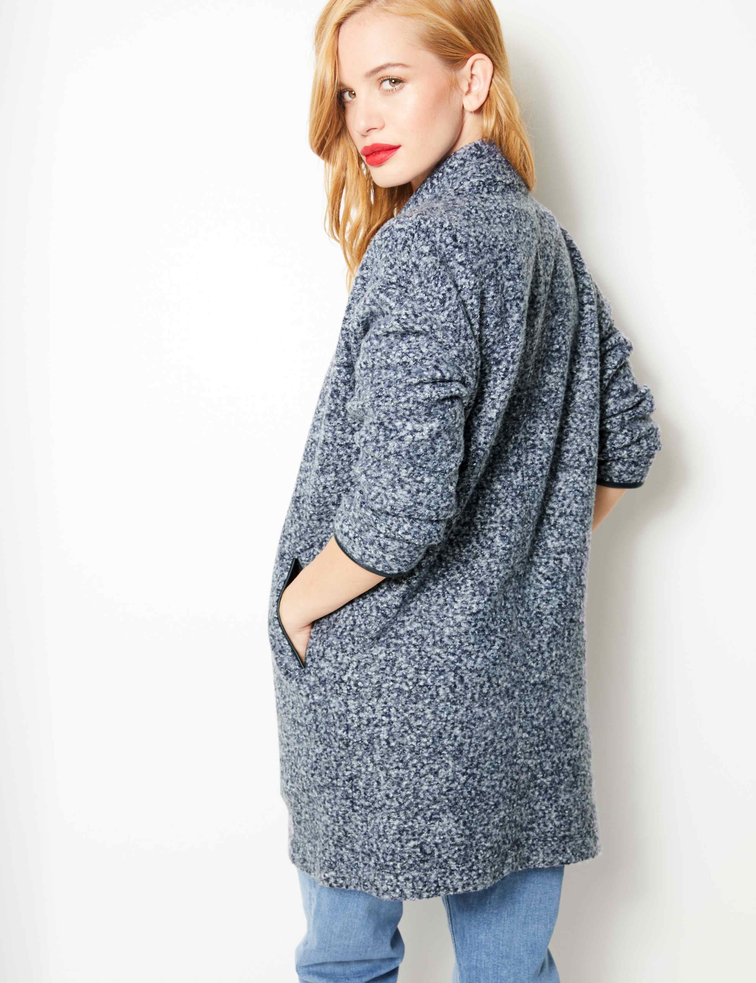 PETITE Open Front Coat 3 of 3