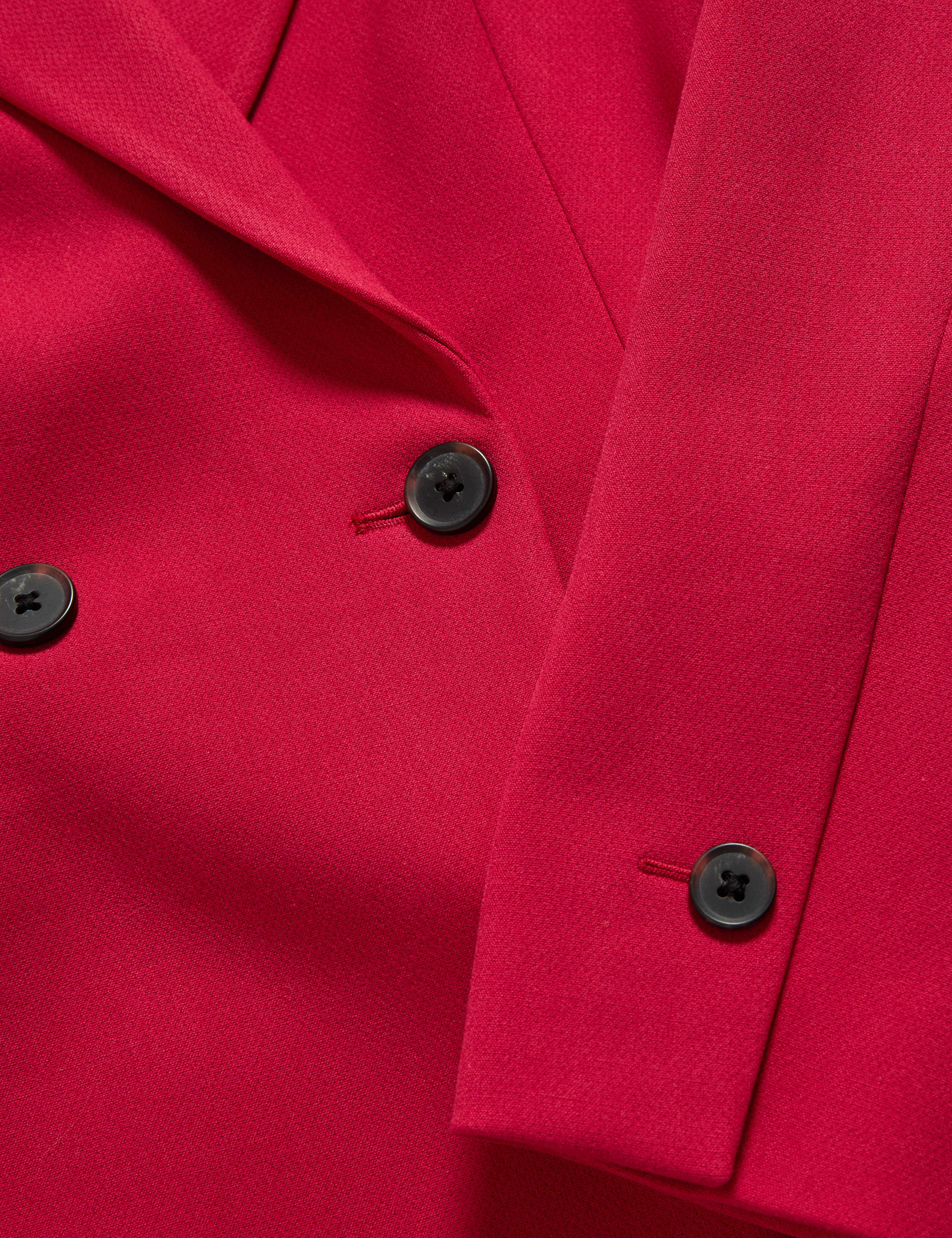 Crepe Tailored Double Breasted Blazer 8 of 8