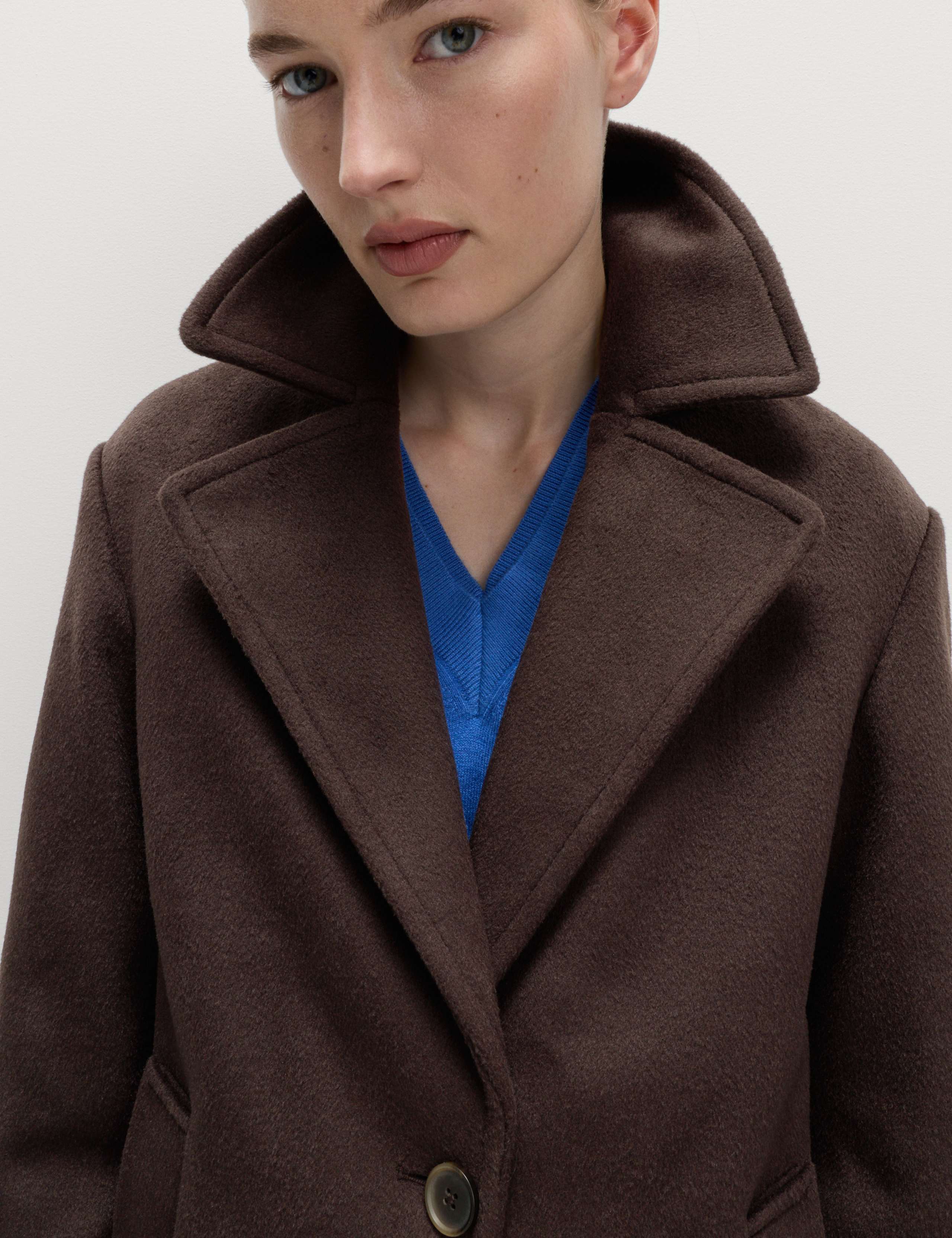 Single Breasted Tailored Coat 3 of 7