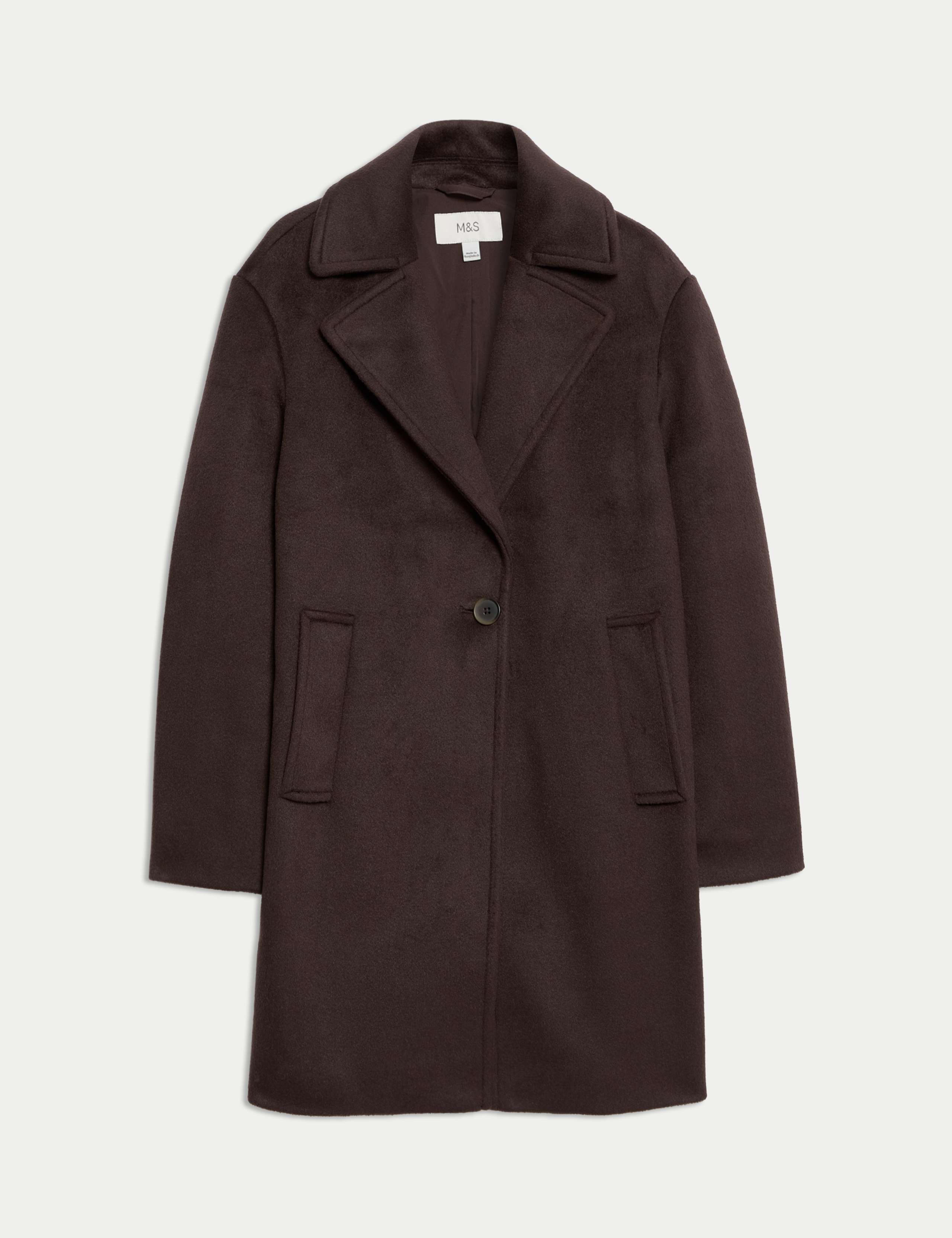 Single Breasted Tailored Coat 2 of 7