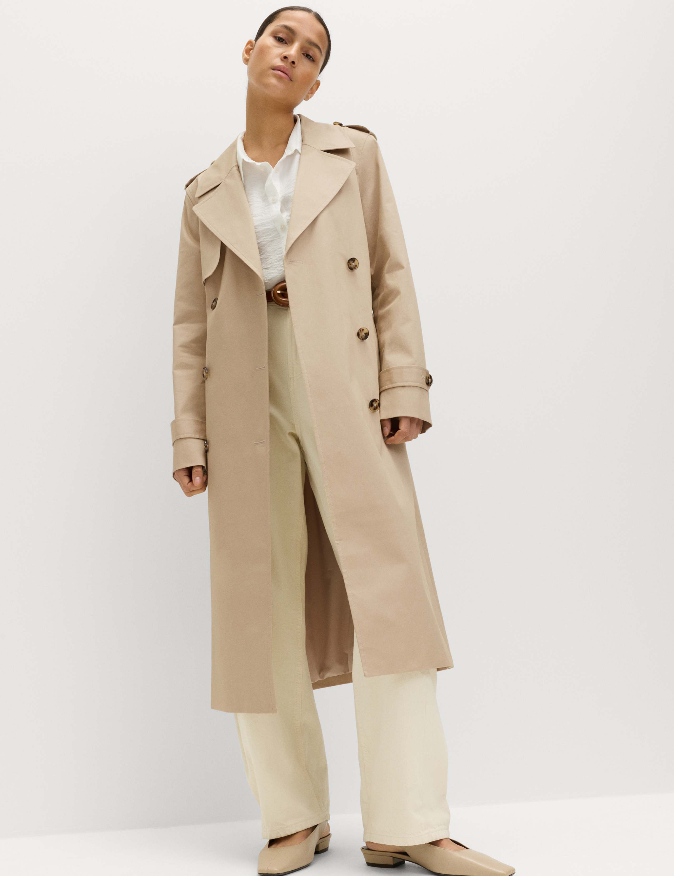 Cotton Rich Trench Coat 1 of 6