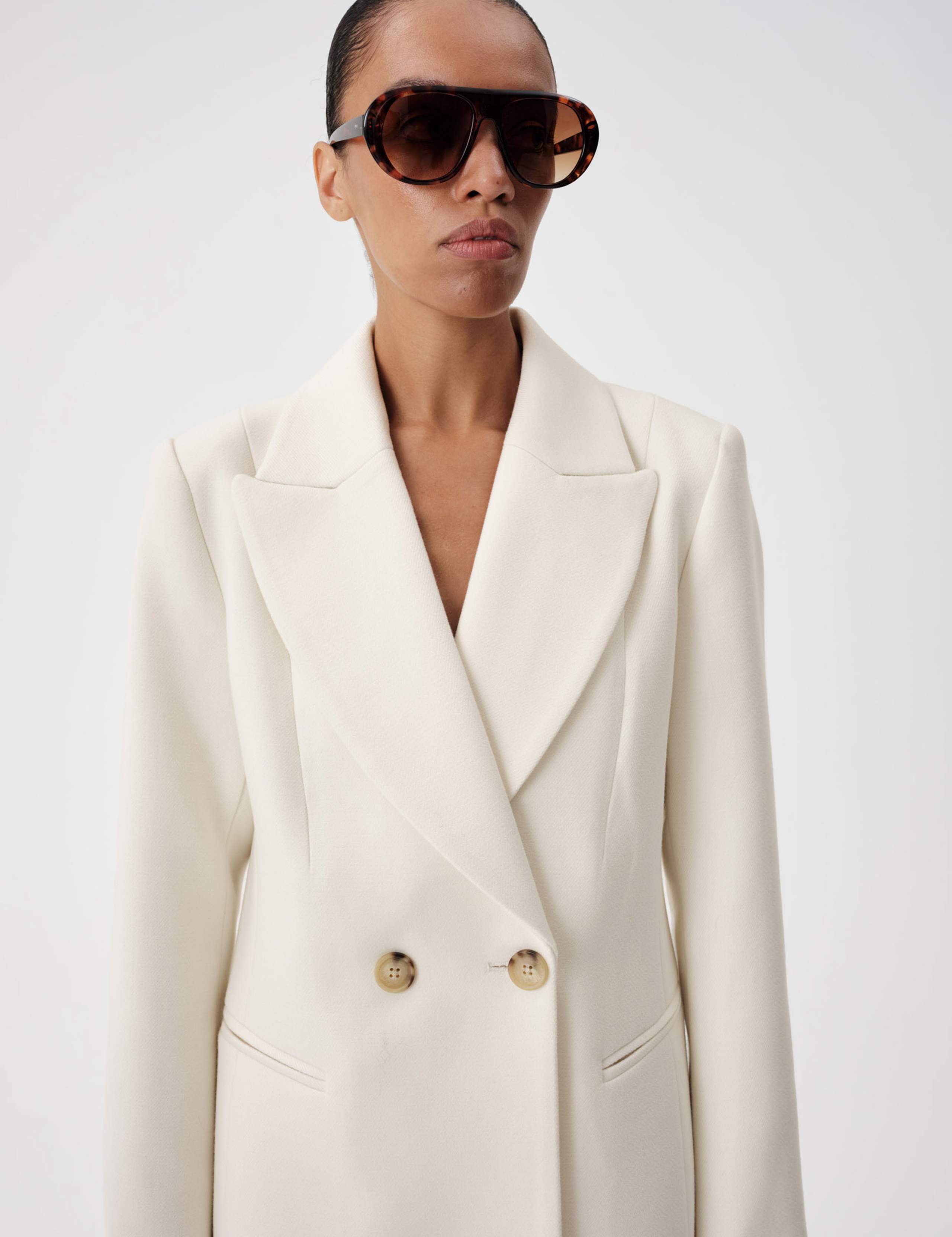 Double Breasted Longline Overcoat 6 of 8