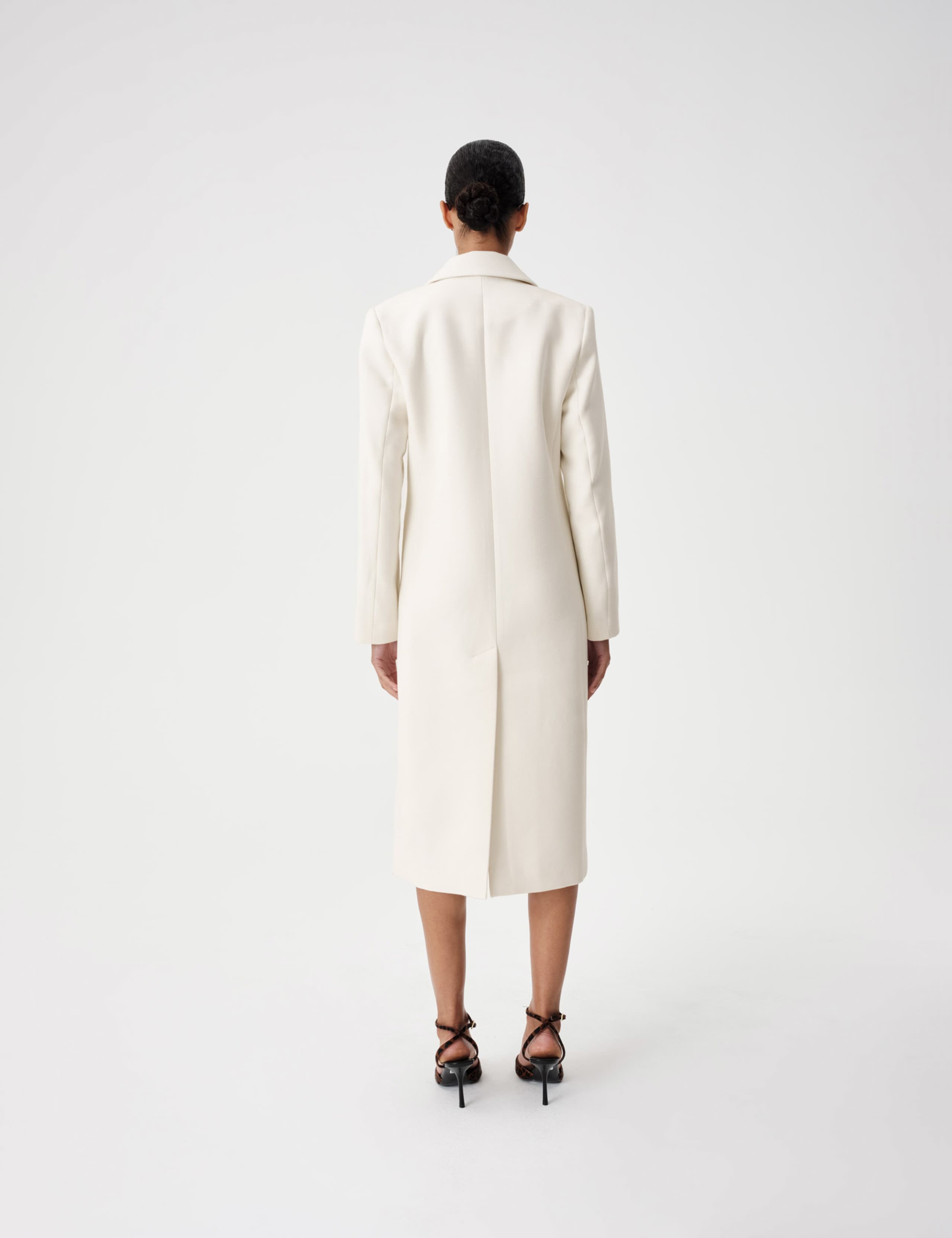 Double Breasted Longline Overcoat 7 of 8