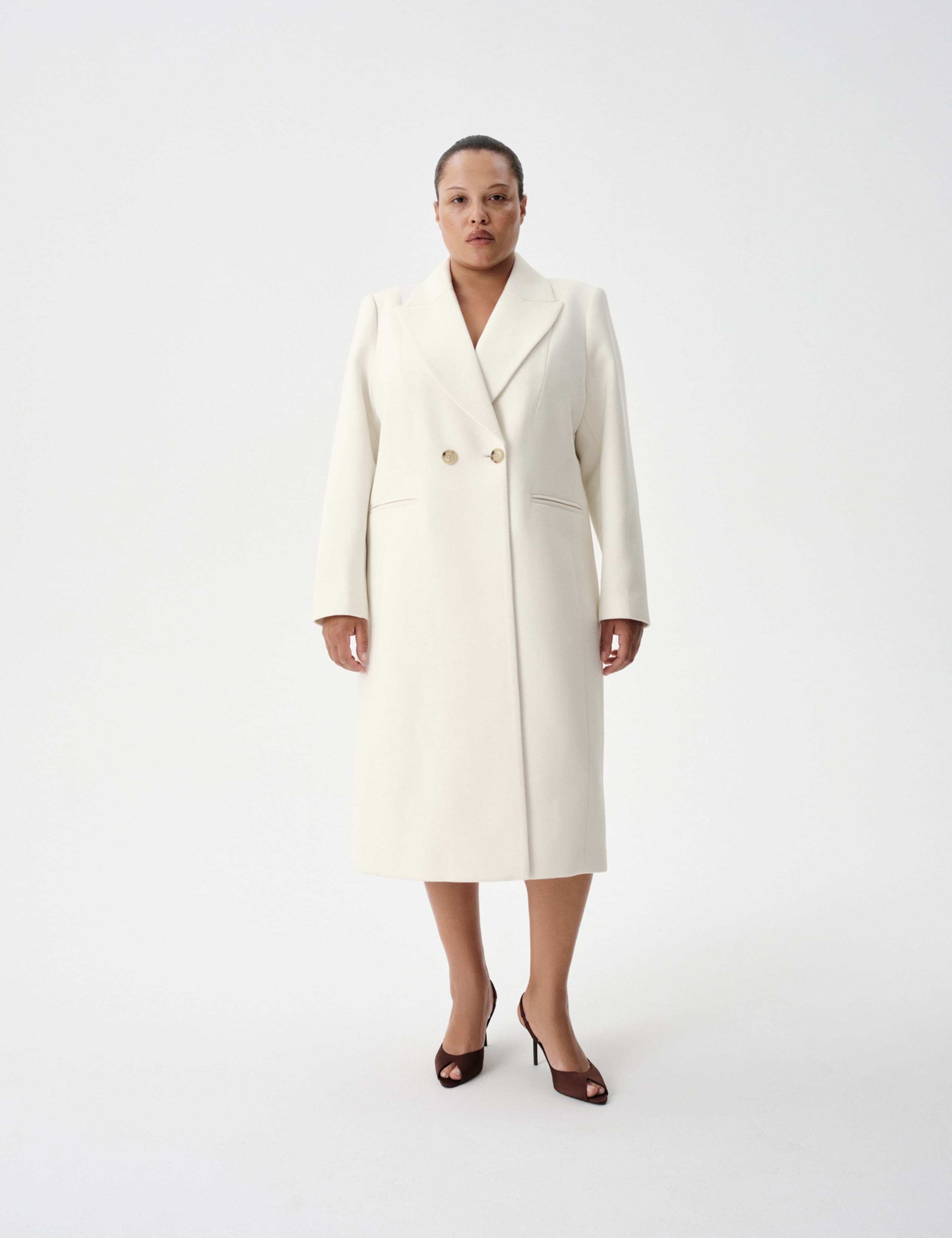 Double Breasted Longline Overcoat 8 of 8