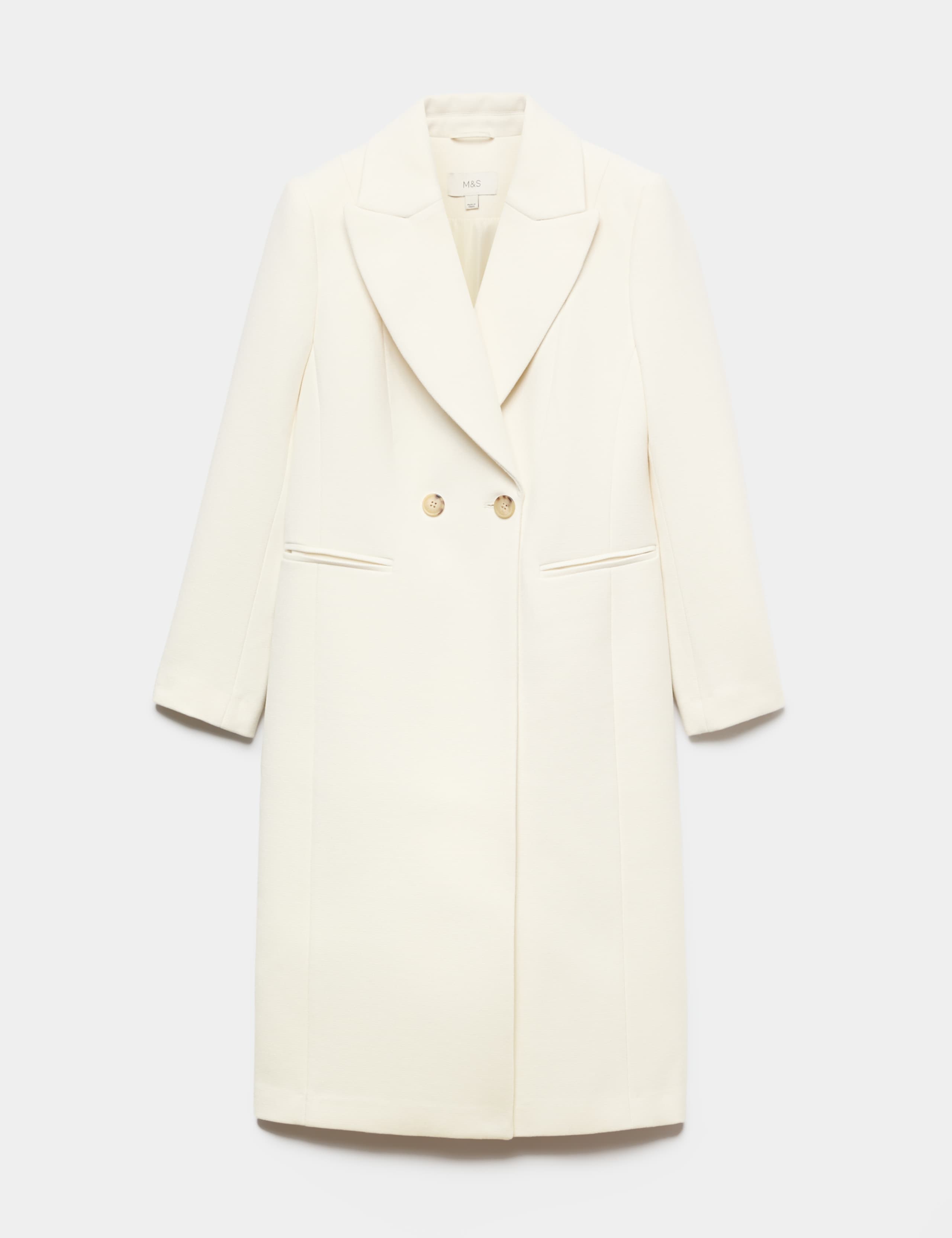 Double Breasted Longline Overcoat 2 of 8