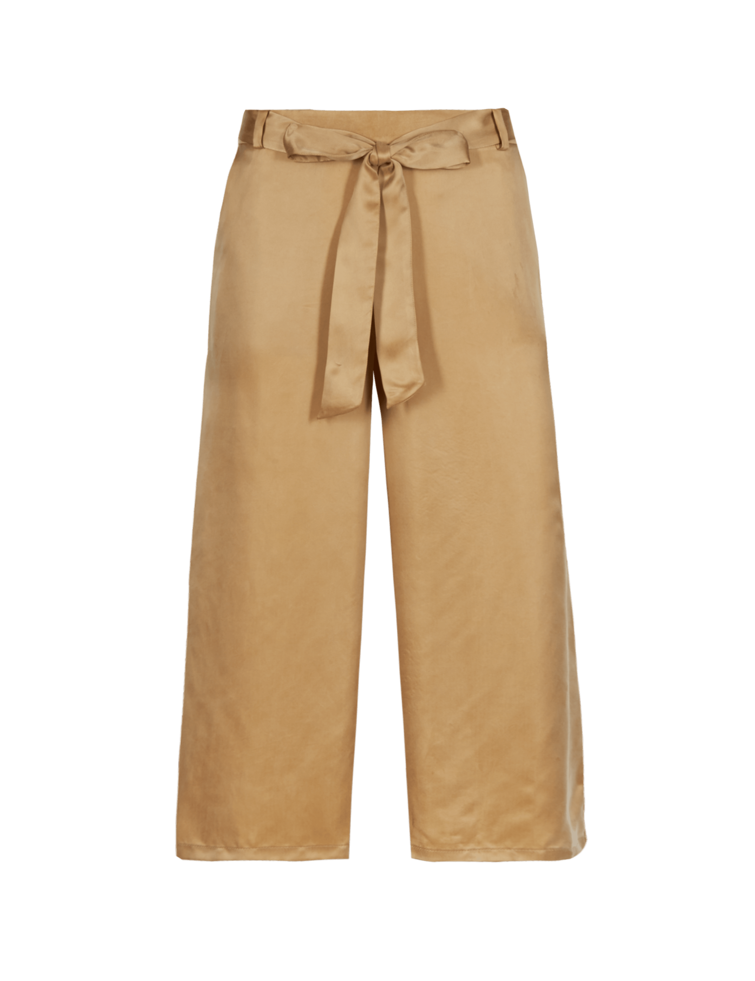 Satin Front Tie Culottes 2 of 4