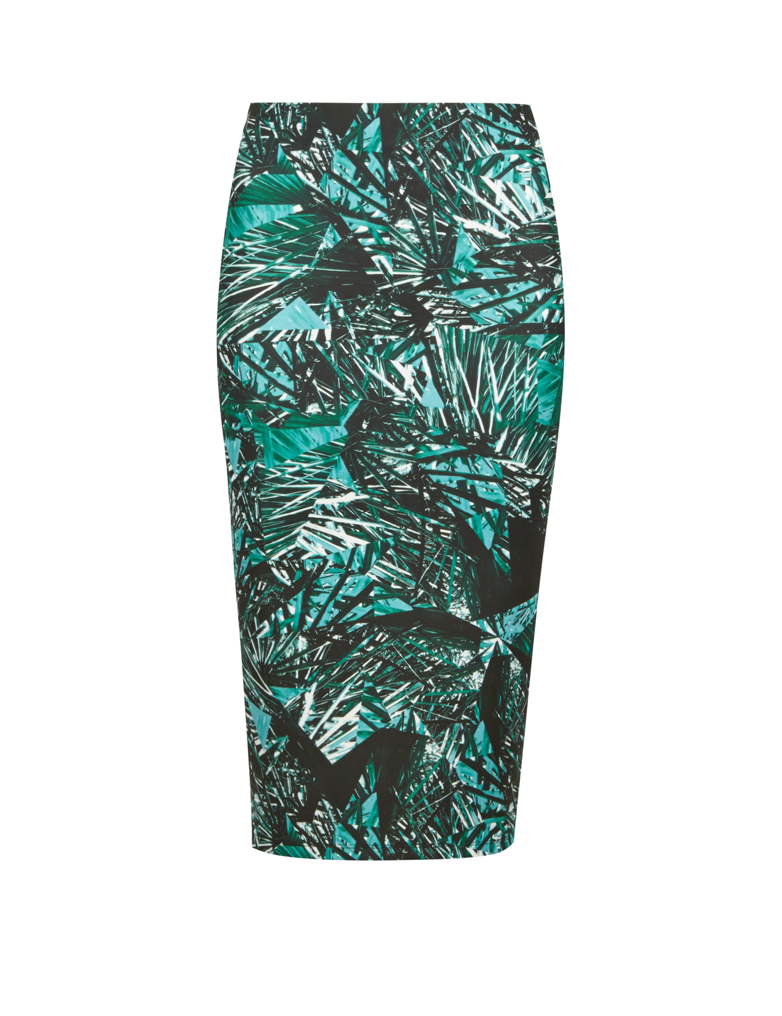 Shattered Scuba Print Pencil Skirt 2 of 4