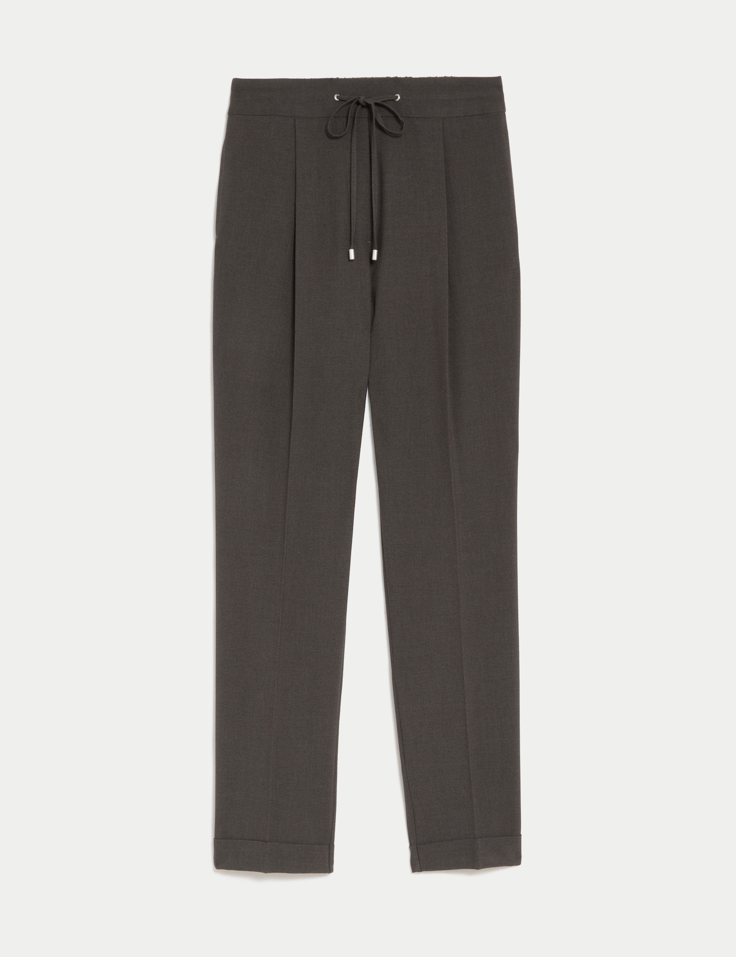 Drawstring Tapered Ankle Grazer Trousers 2 of 7