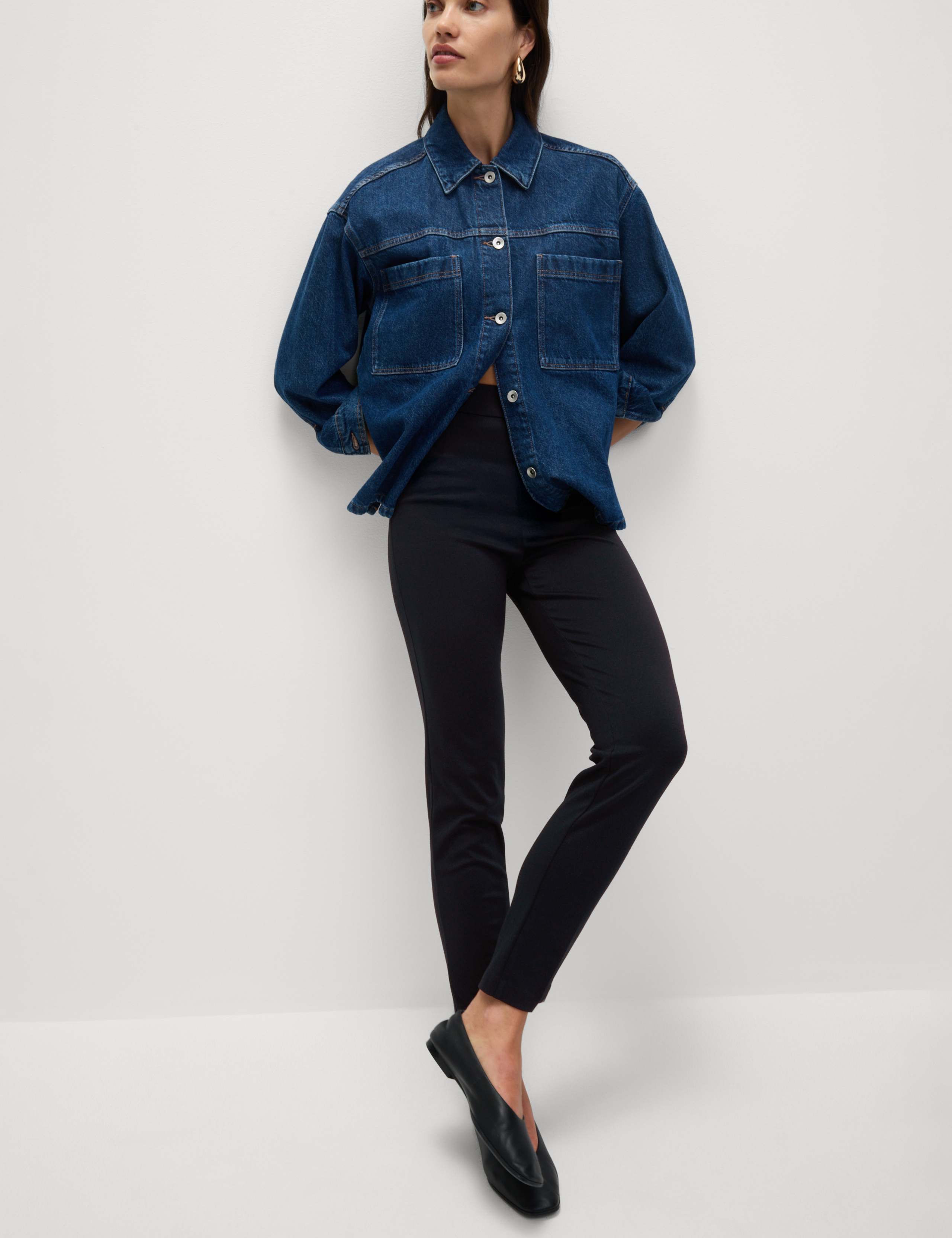 Jersey Slim Fit Ankle Grazer Trousers  3 of 6