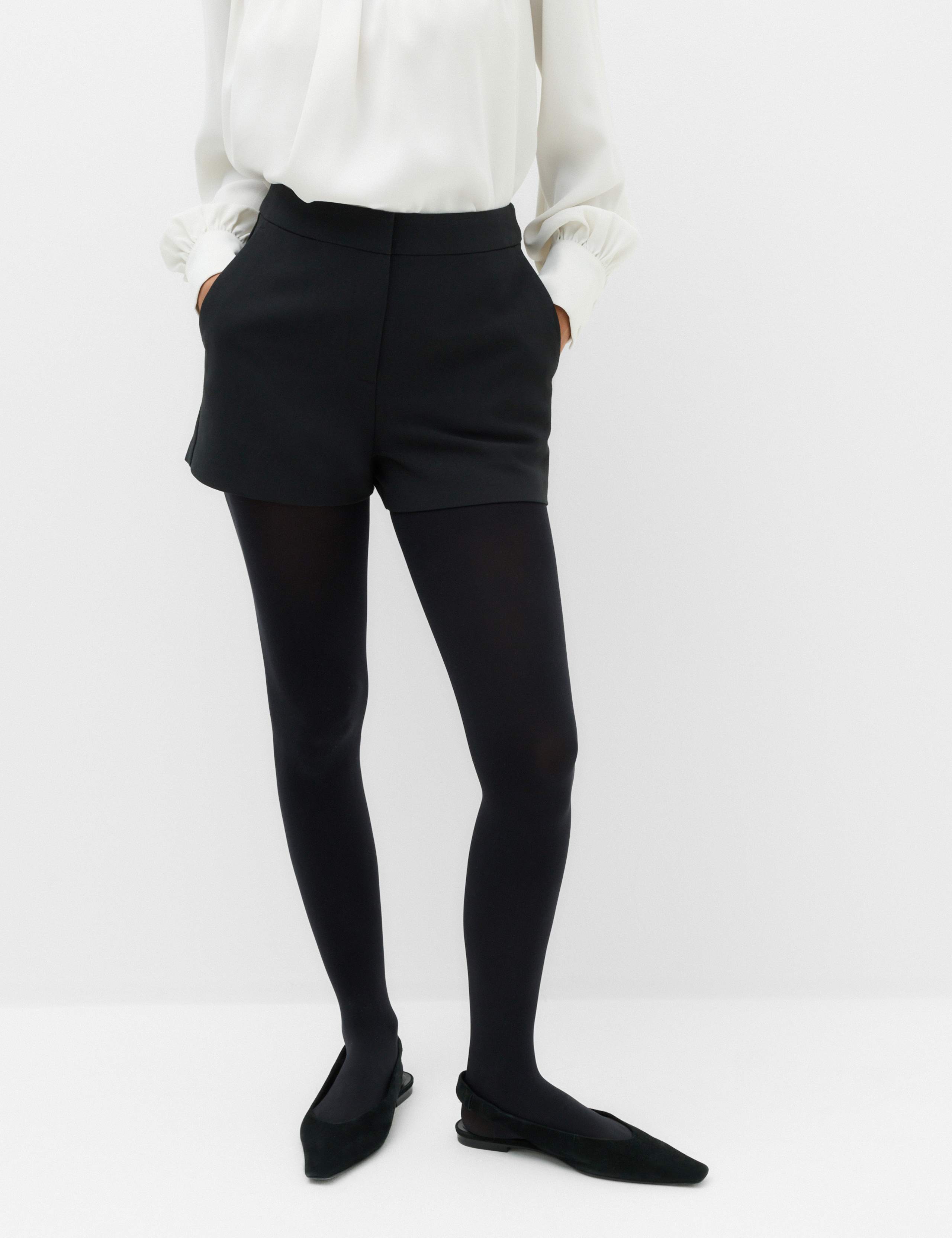Tailored Mid Rise Cropped Shorts 5 of 6