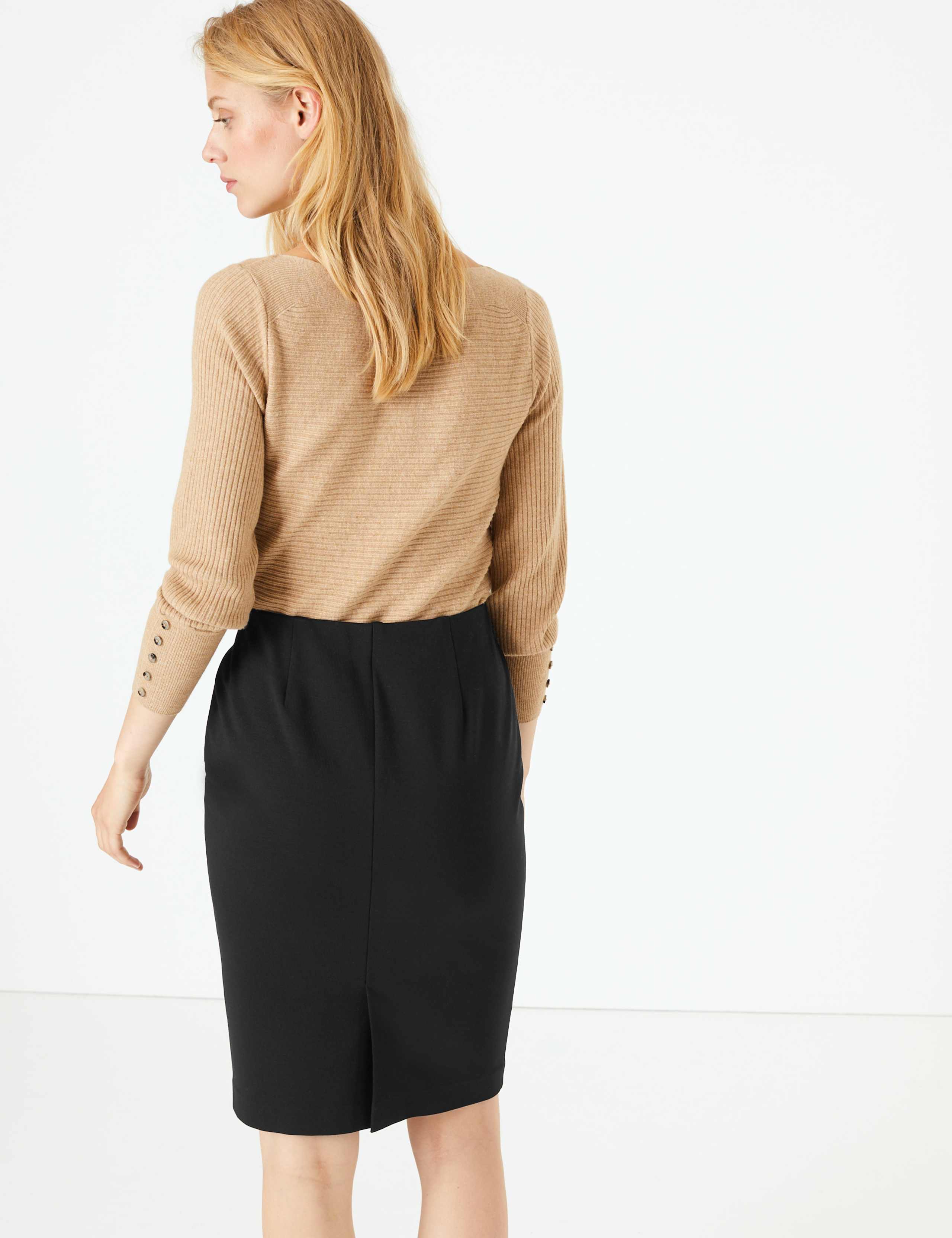 Midi Pencil Skirt 2 of 3